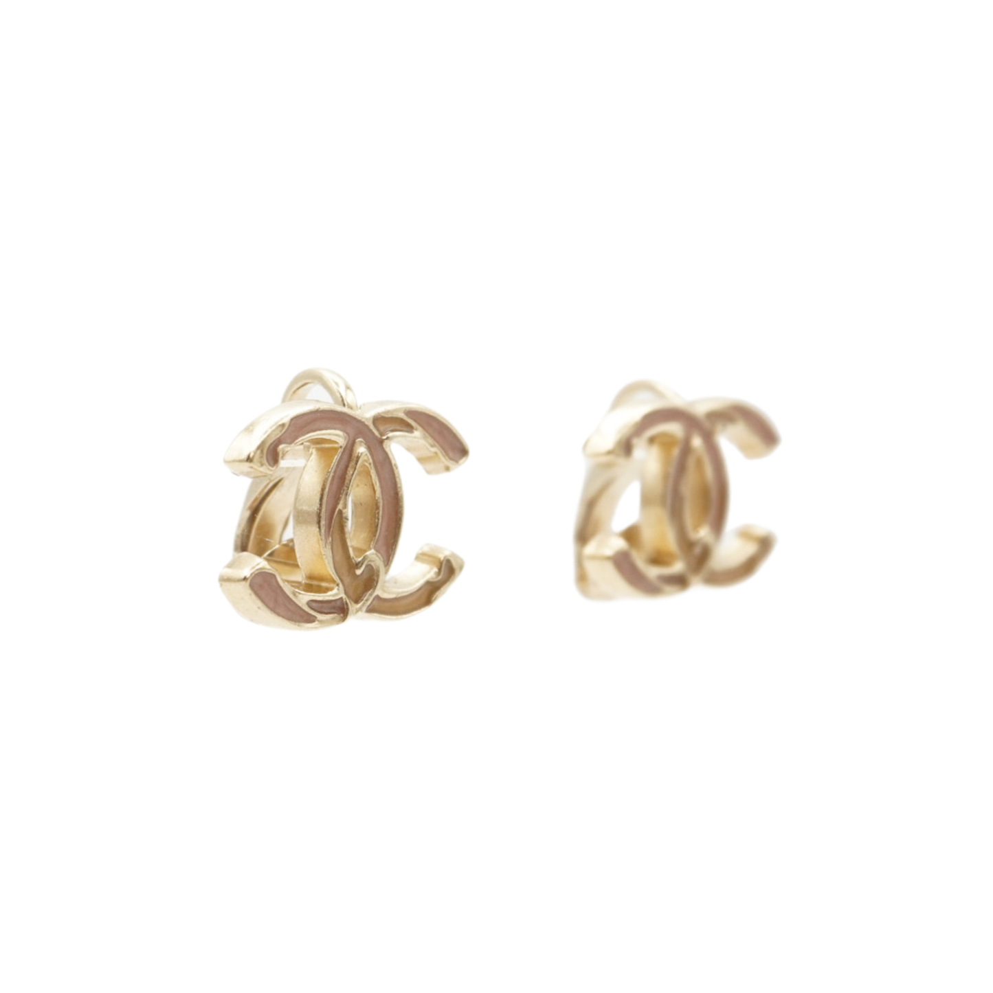 Chanel ' Cocomark' Clip On Earrings Jewelry