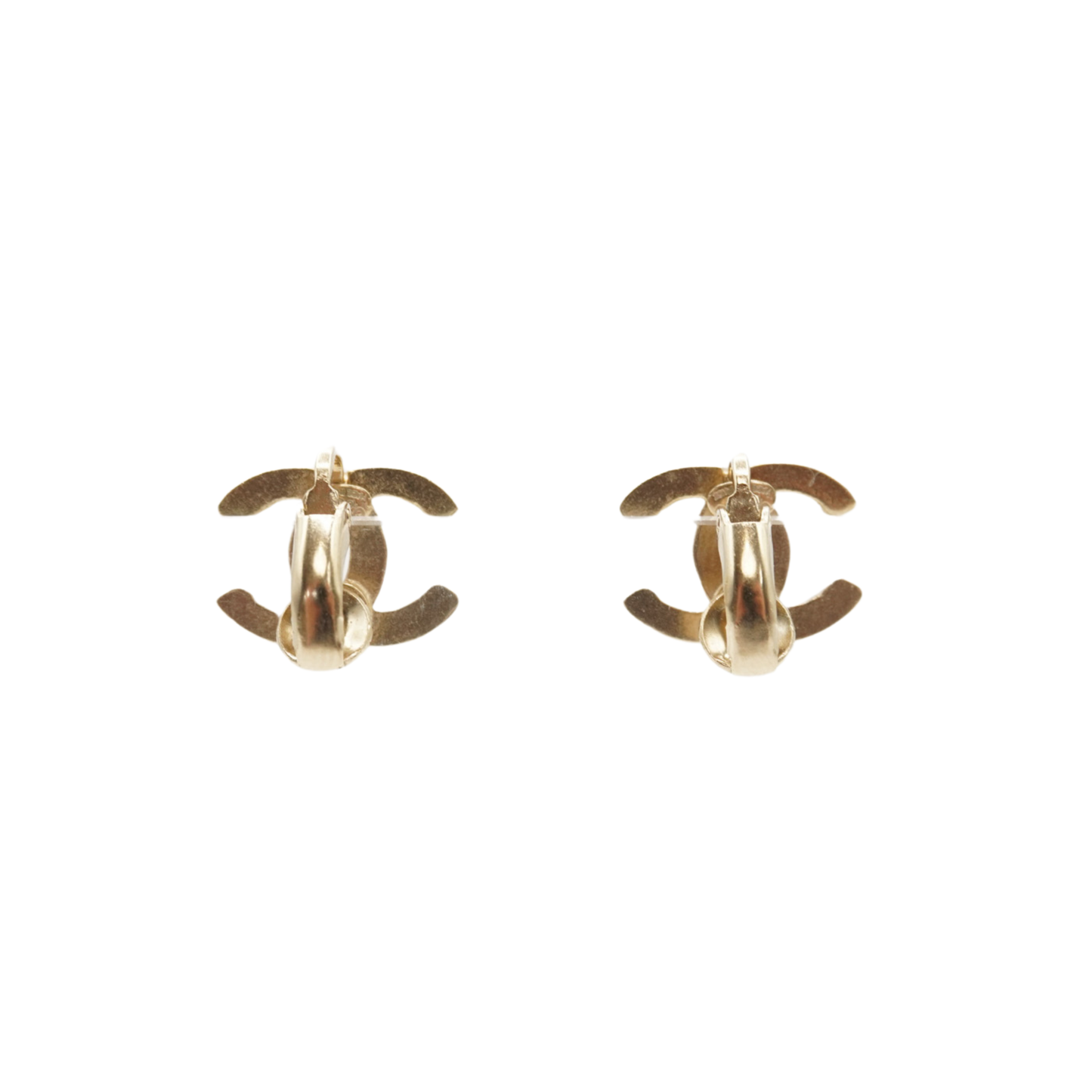 Chanel ' Cocomark' Clip On Earrings Jewelry