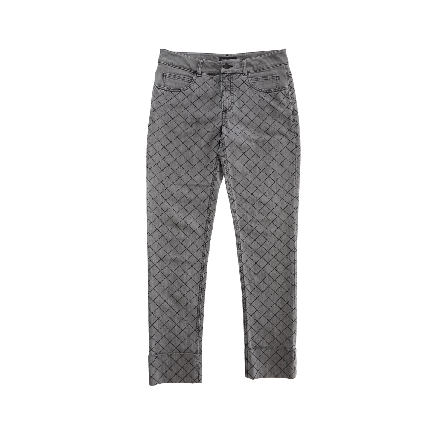 Chanel Quilted Skinny Jeans - Women's 38 Apparel