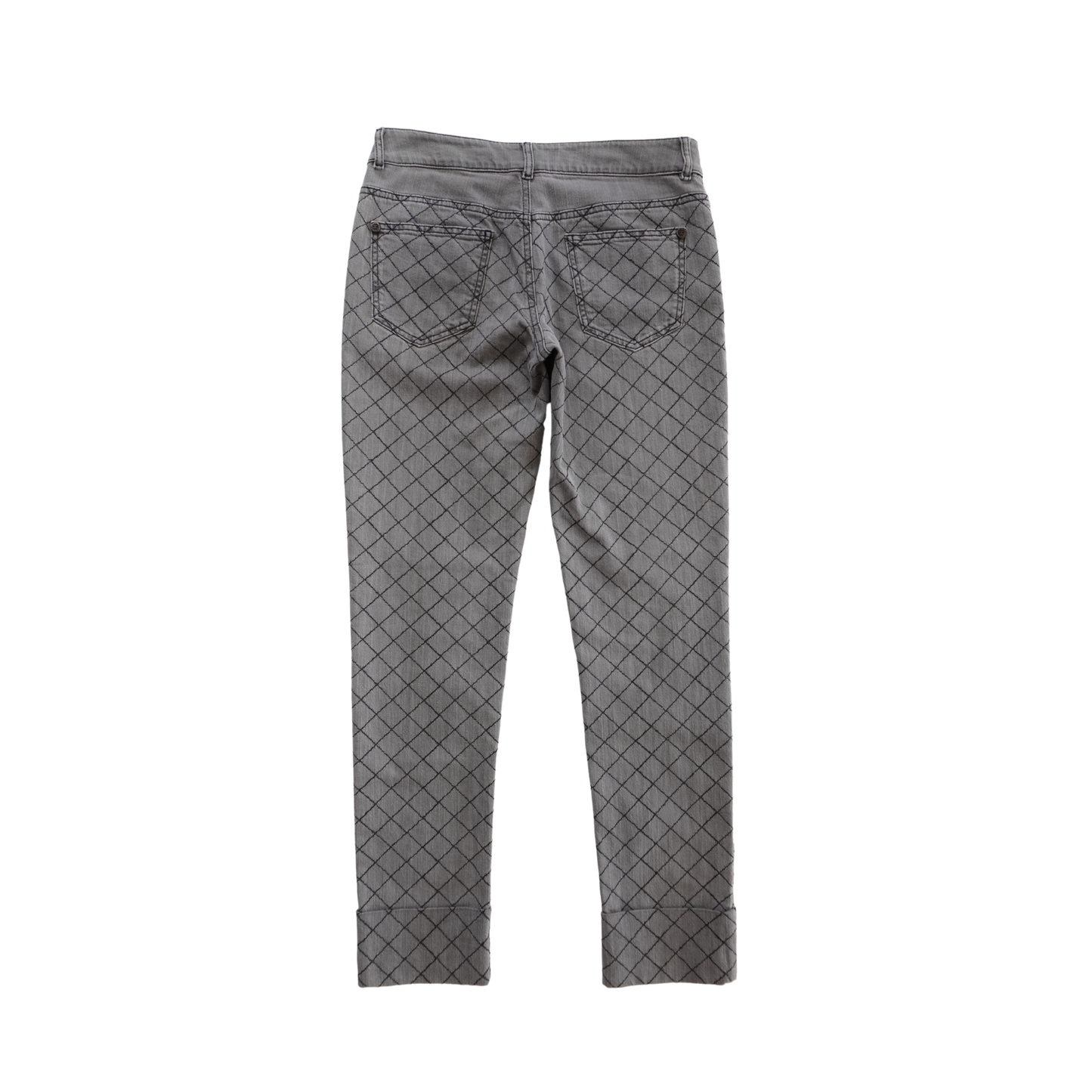Chanel Quilted Skinny Jeans - Women's 38 Apparel