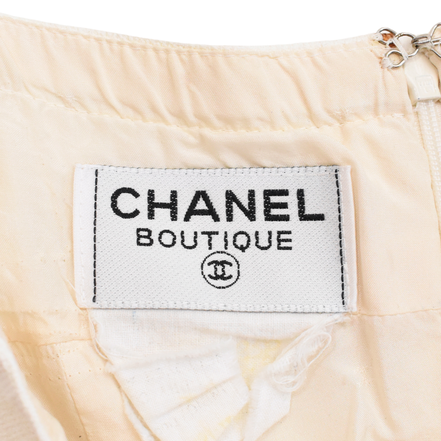 Chanel Cream Romper - Women's XS Accessory