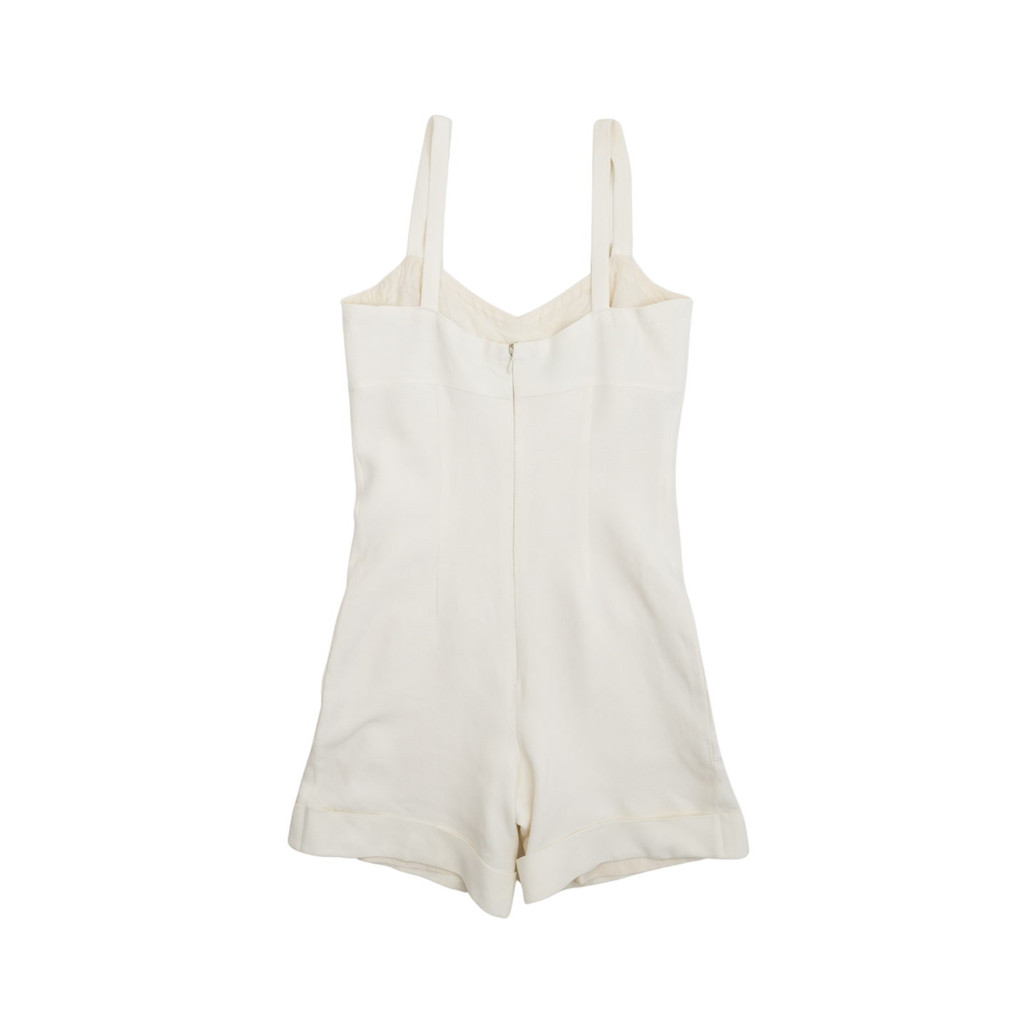 Chanel Cream Romper - Women's XS Accessory
