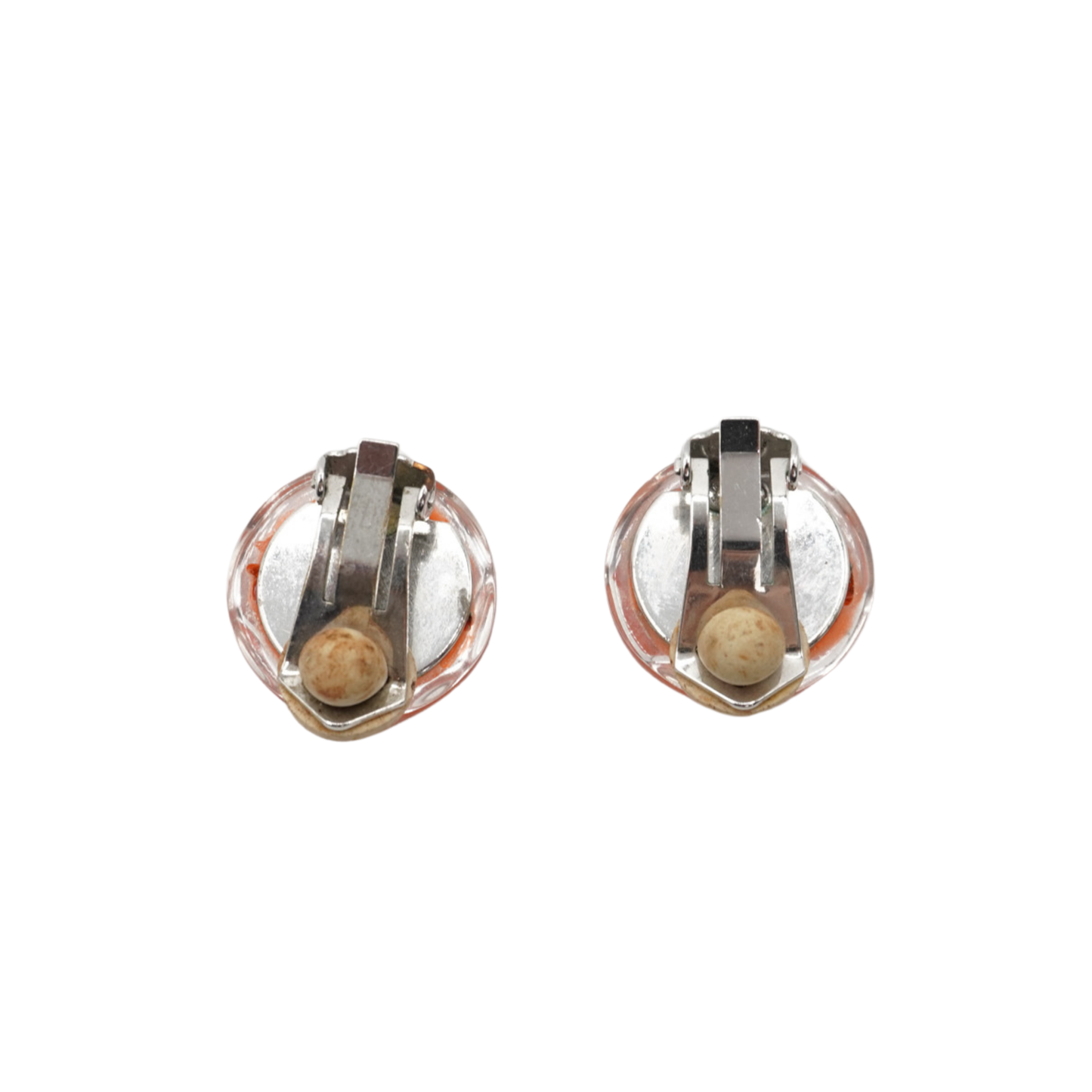 Chanel 'Camellia' Clip On Earrings Jewelry