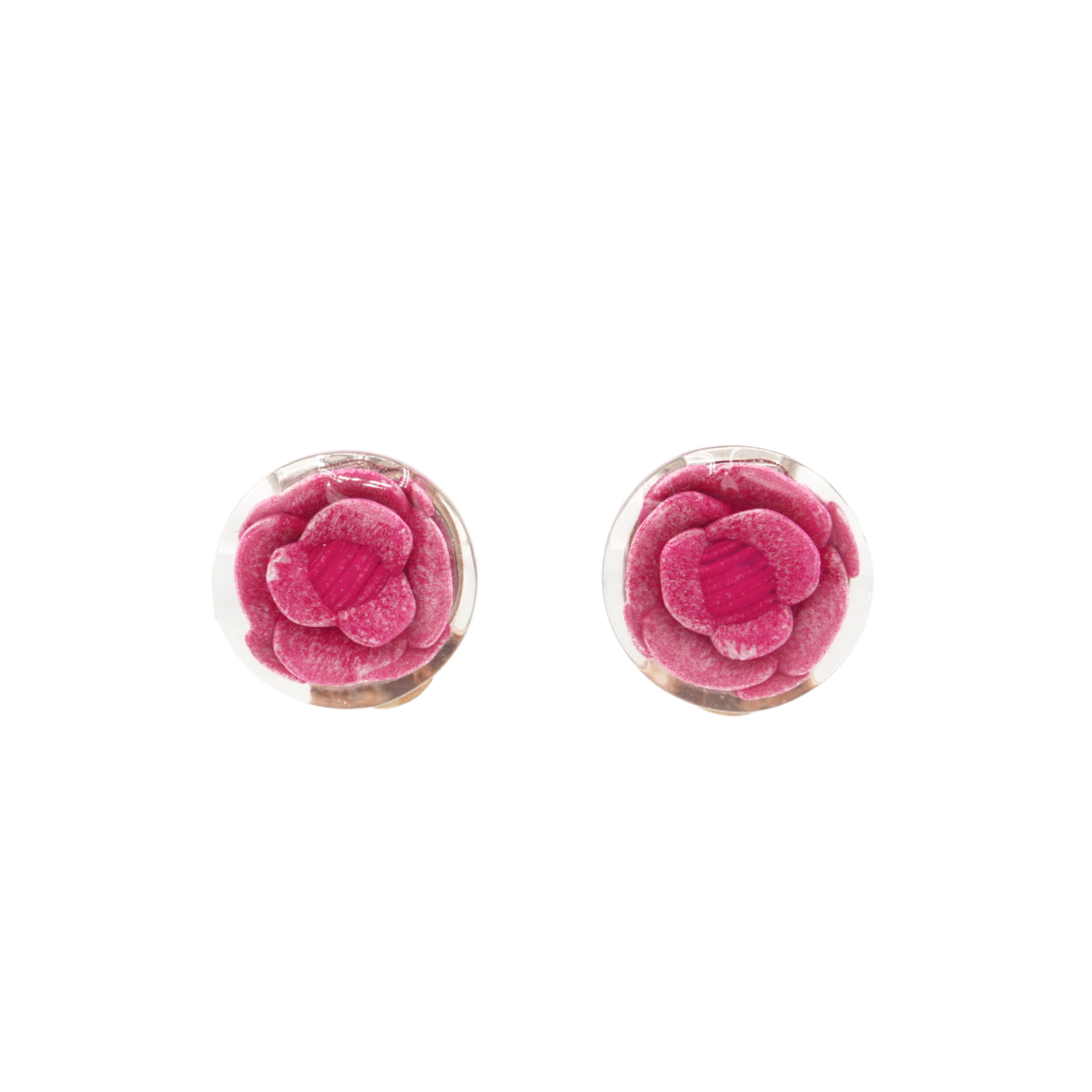 'Camellia' Clip On Earrings Jewelry Signature