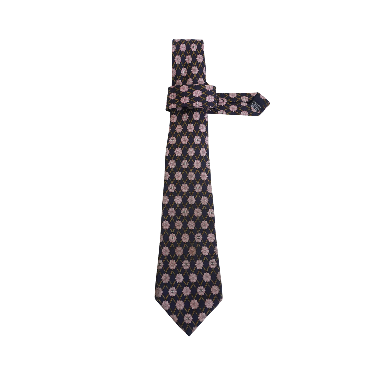 Chanel Chainlink Camellia Tie Accessory