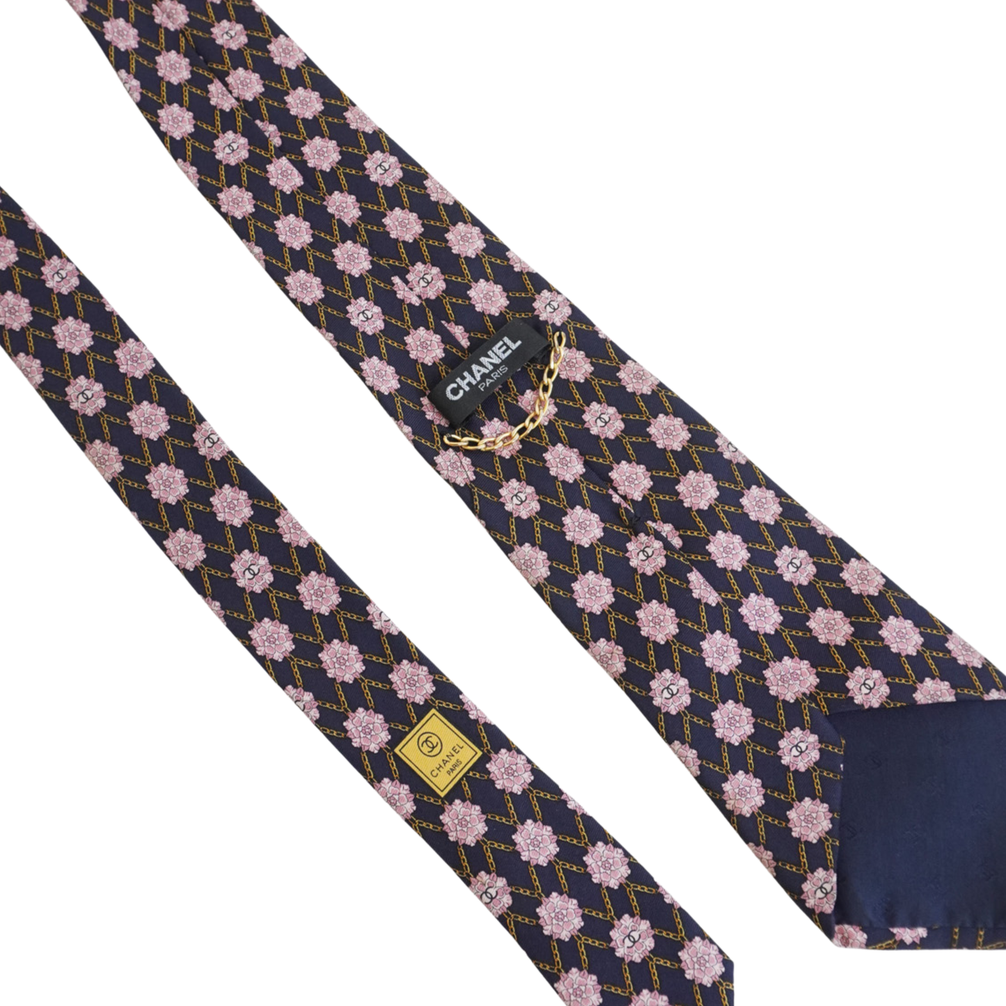 Chanel Chainlink Camellia Tie Accessory
