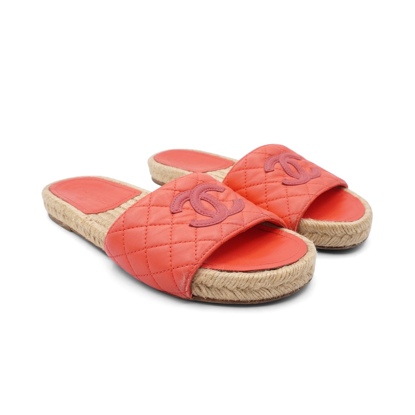 Chanel Espadrille Slides - Women's 36 Shoes