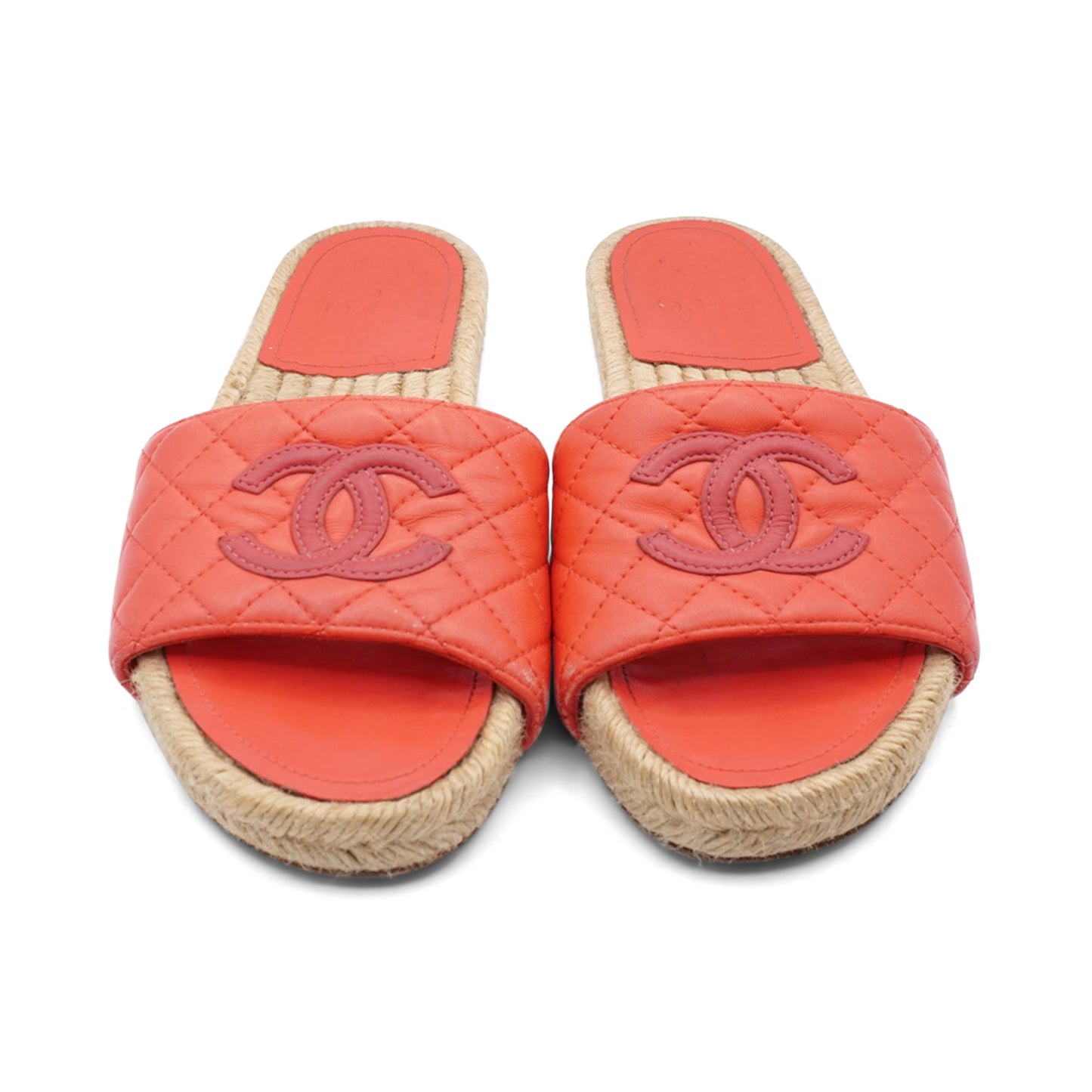 Chanel Espadrille Slides - Women's 36 Shoes
