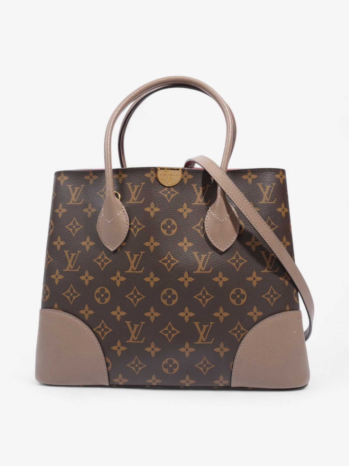 Louis Vuitton Flandrin Taupe Monogram Canvas Tote Bag