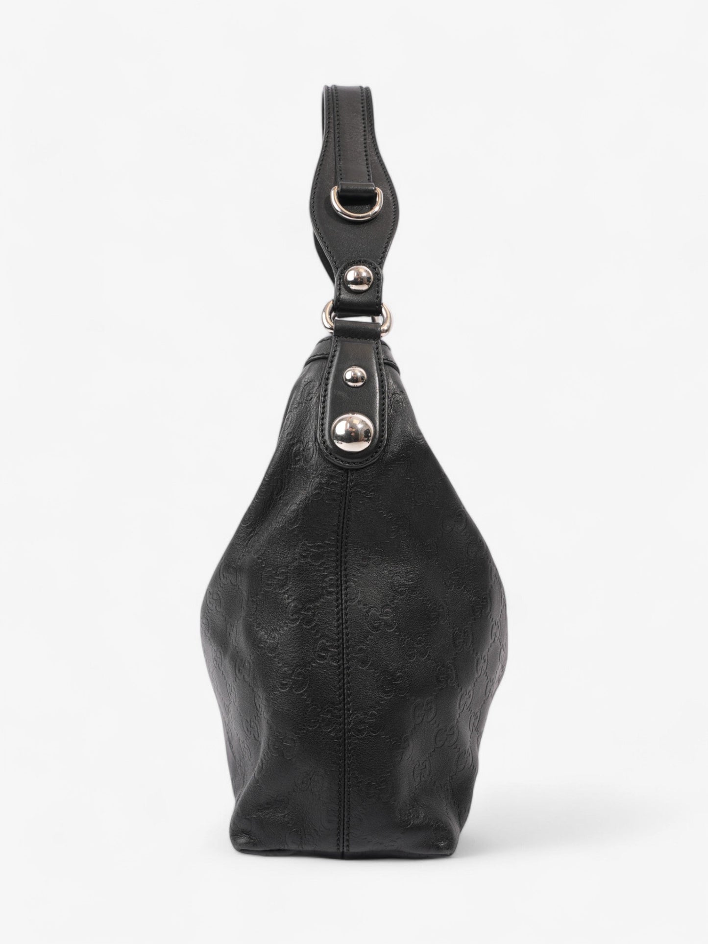 Gucci Shoulder Bag Leather Black