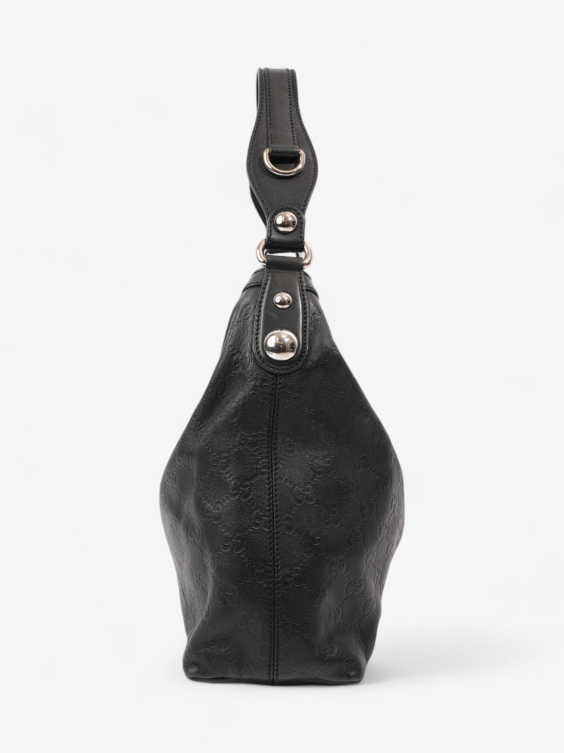 Gucci Shoulder Bag Leather Black