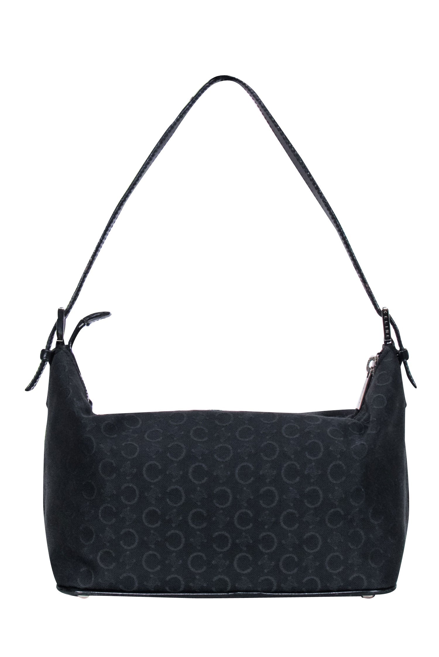 Luxury "C" Shoulder Bag Monogram Black