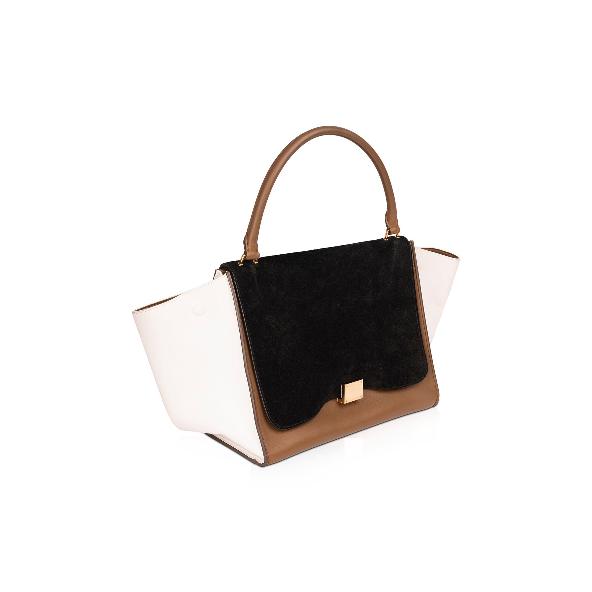 Celine Tricolor Trapeze Bag Large Travel Bag