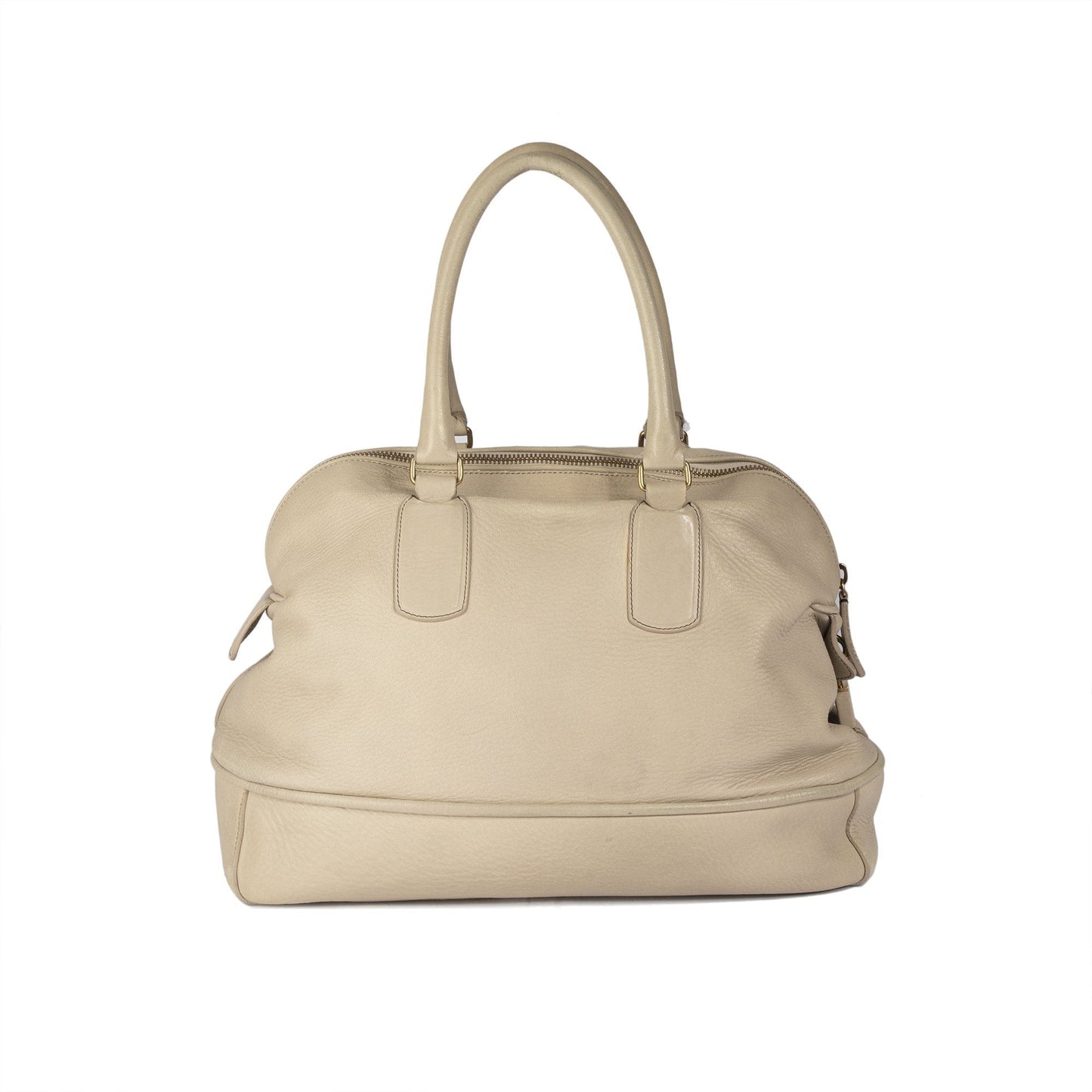 Celine Bowling Bag Leather Travel Bag