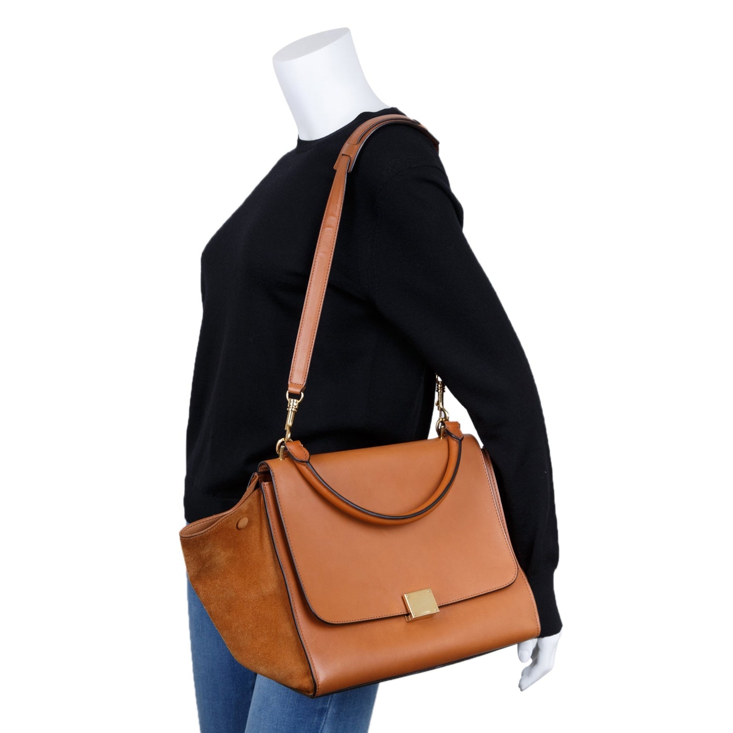 Celine Trapeze Bag Medium Travel Bag