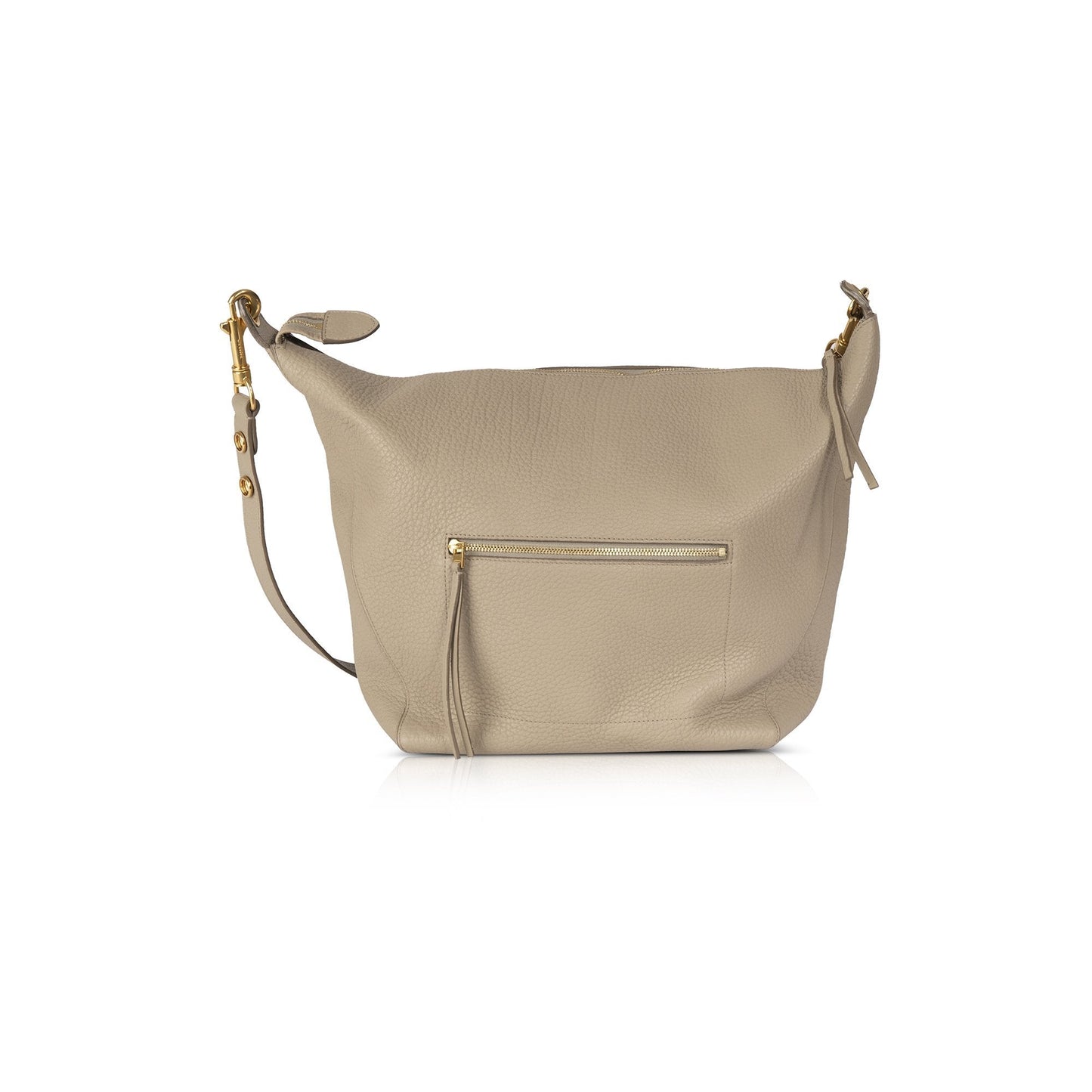 Celine Zipped Hobo Handbag Medium Travel Bag