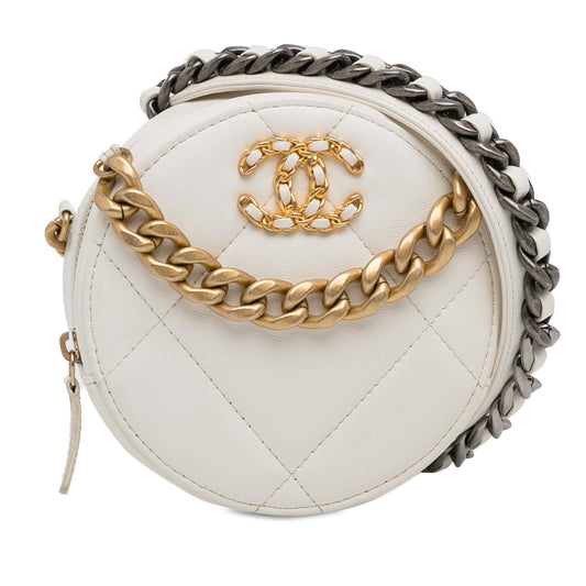 Chanel 19 Round SHG-CY4gwG Clutch Bag