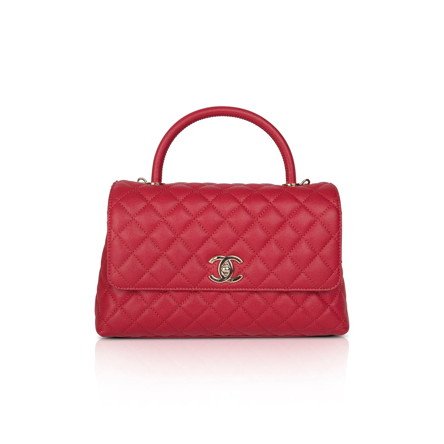 Chanel Coco Handle Travel Bag W Box