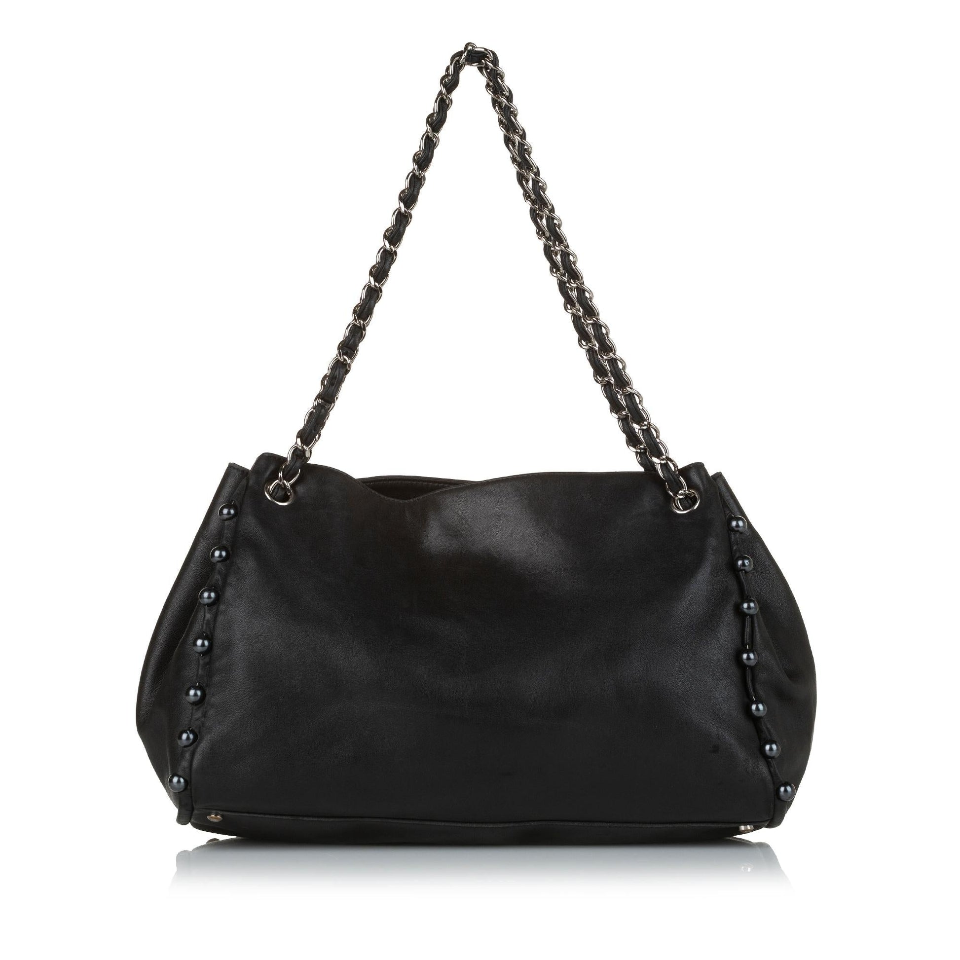 Chanel Accordion Pearl Obsession SHG Shoulder Bag