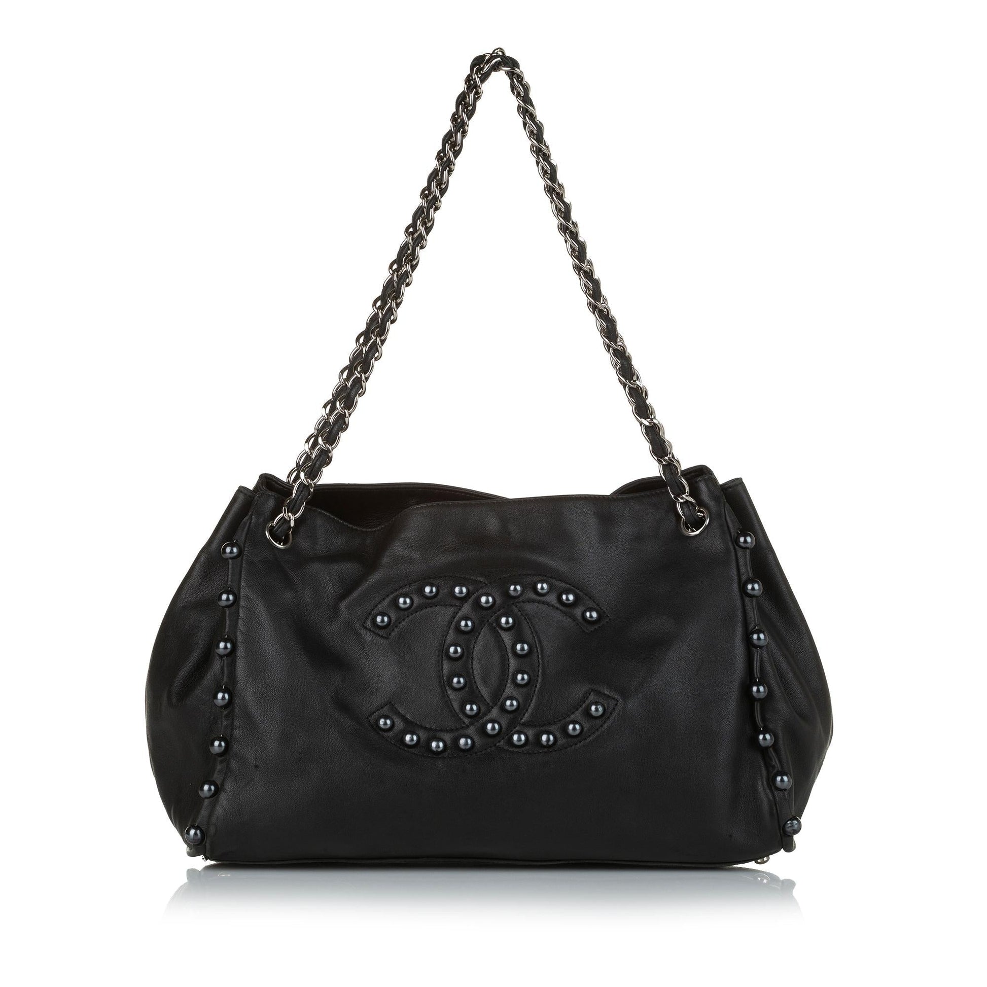 Chanel Accordion Pearl Obsession SHG Shoulder Bag