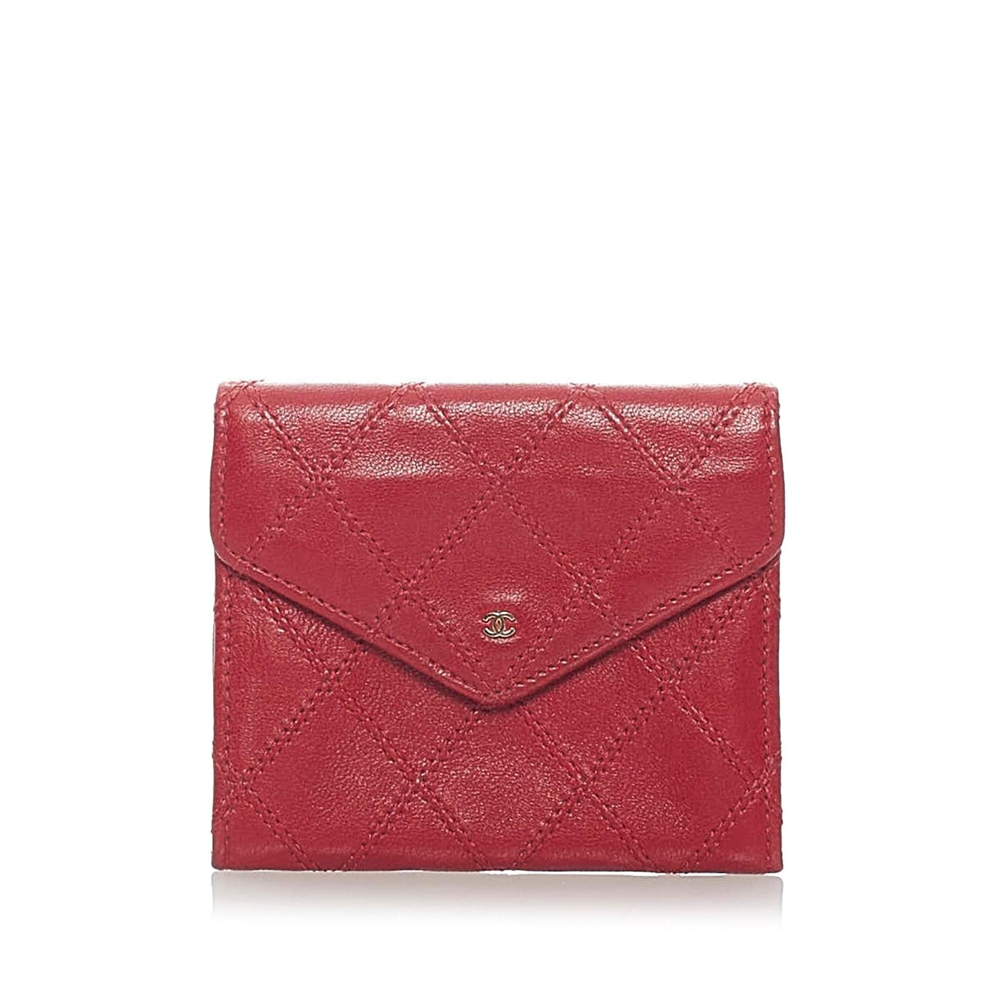 Chanel Bicolore Matelasse Lambskin Coin SHG Handbag