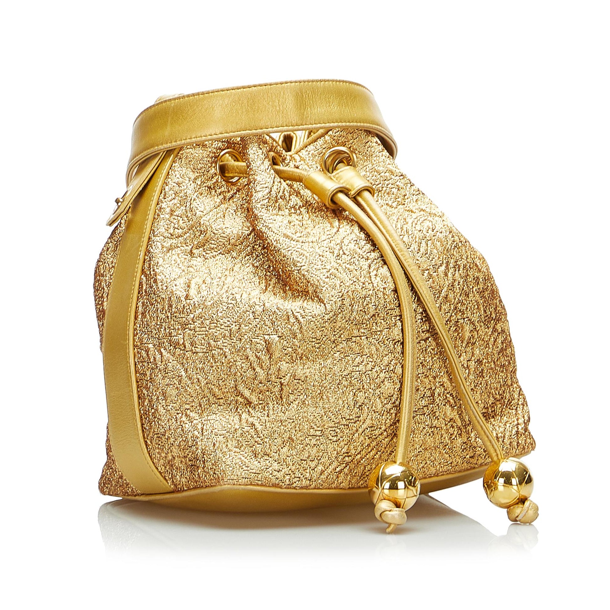 Chanel Brocade Bucket SHG-jCJMfw Bucket Bag