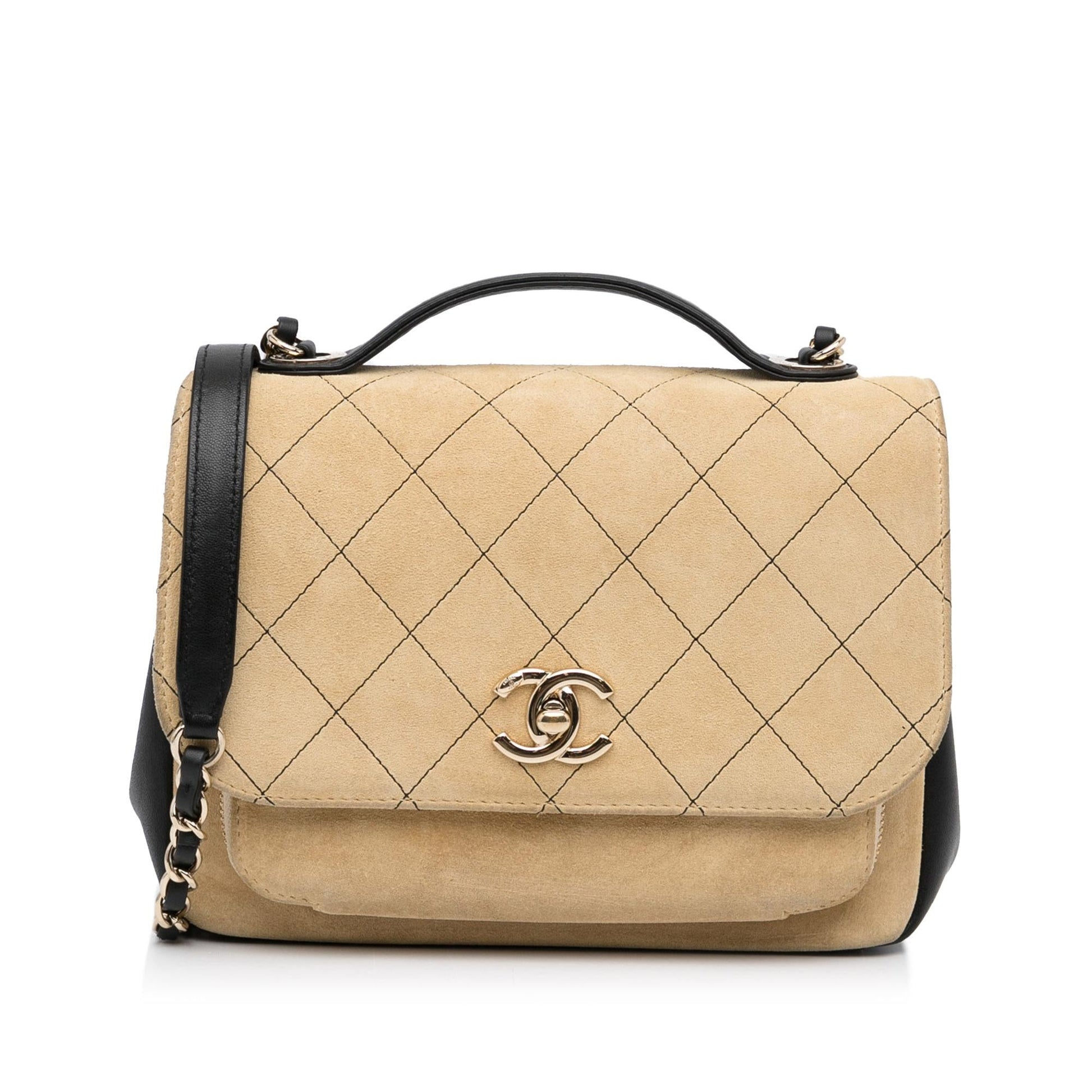 Chanel Business Affinity Suede Flap SHG-7Wkj4C Handbag