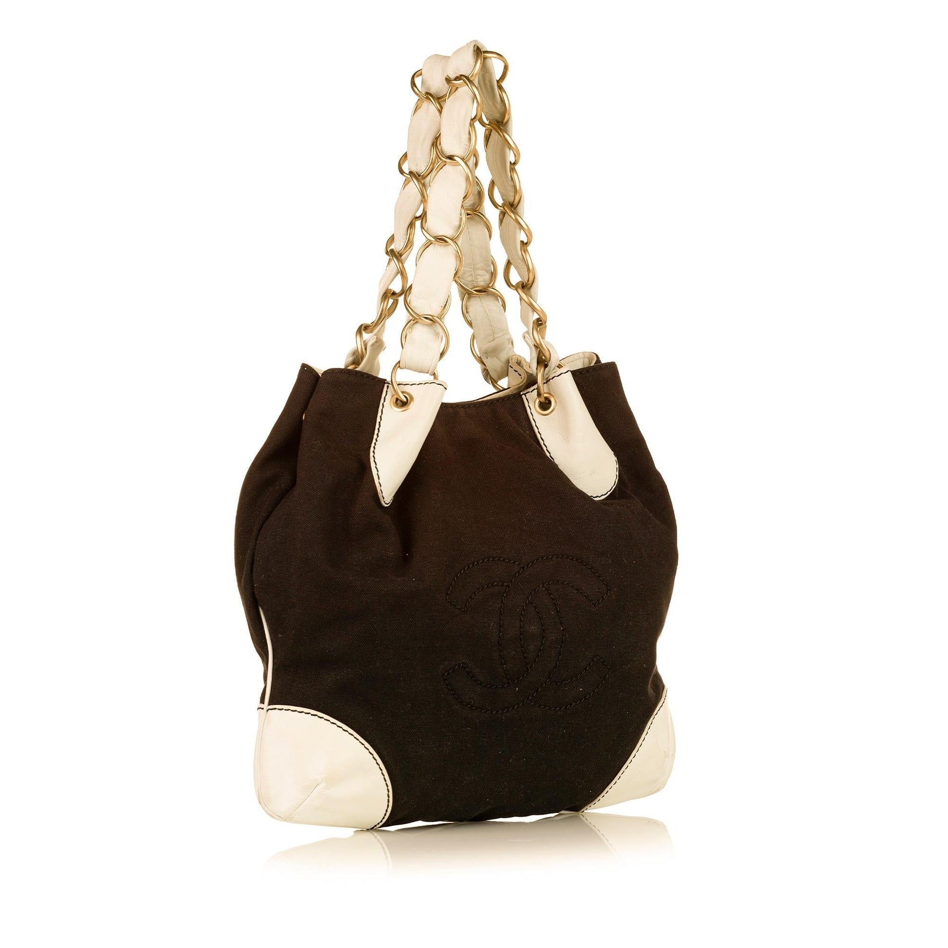 Chanel CC SHG Canvas Tote Bag Bag Shg