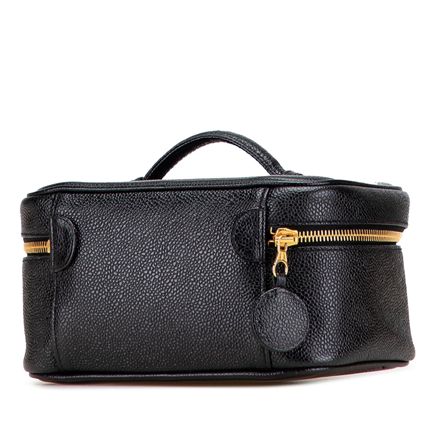 Chanel CC Caviar Vanity Handbag Bag 4