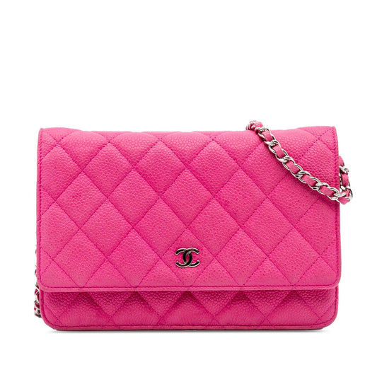 Chanel CC Caviar on Wallet Case