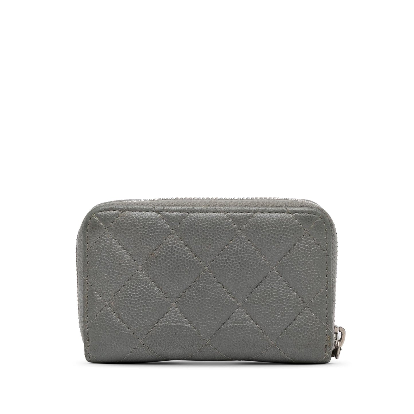 Chanel CC Caviar Zip Coin Handbag Coin Pouch