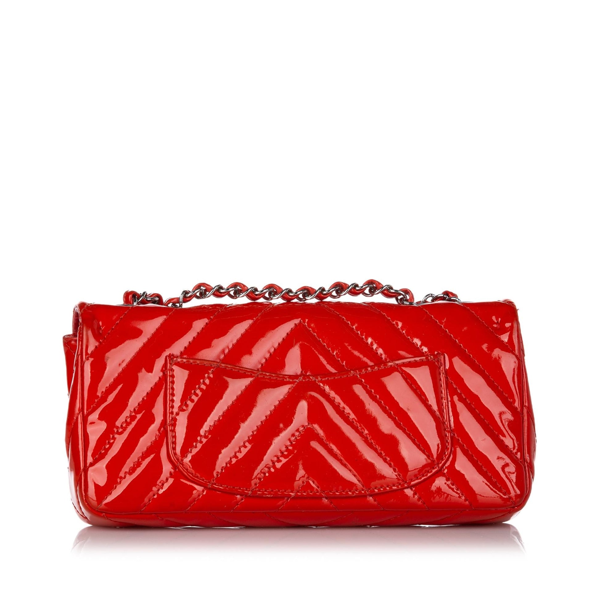 Chanel CC Chevron Classic Single Flap SHG Shoulder Bag