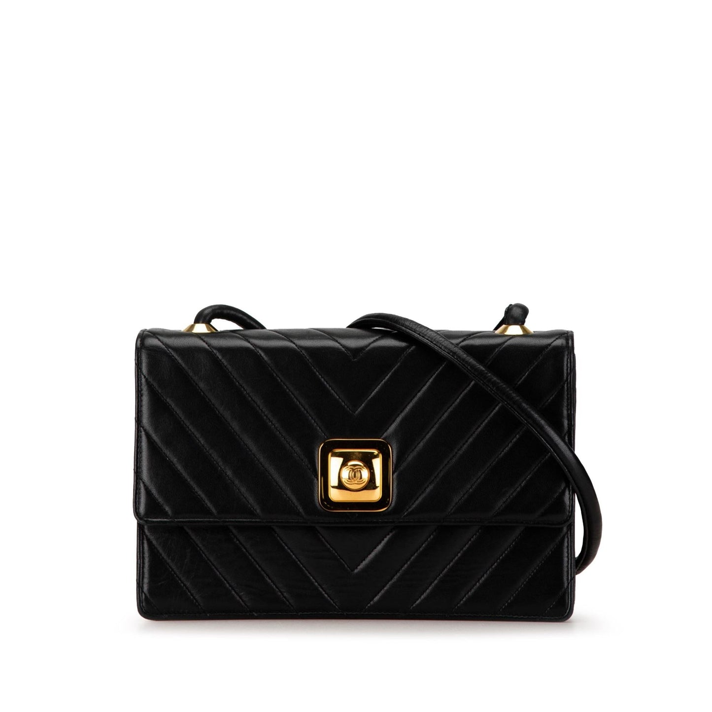 Chanel CC Chevron Lambskin SHG-N7XQs1 Crossbody Bag