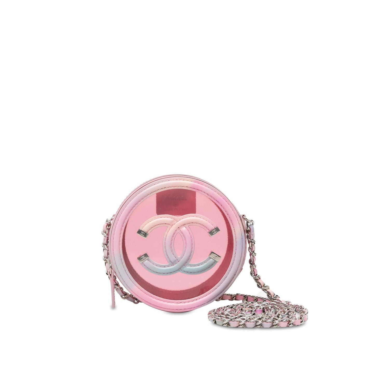 Chanel CC Filigree Transparent Round SHG-2nNSBy Crossbody Bag