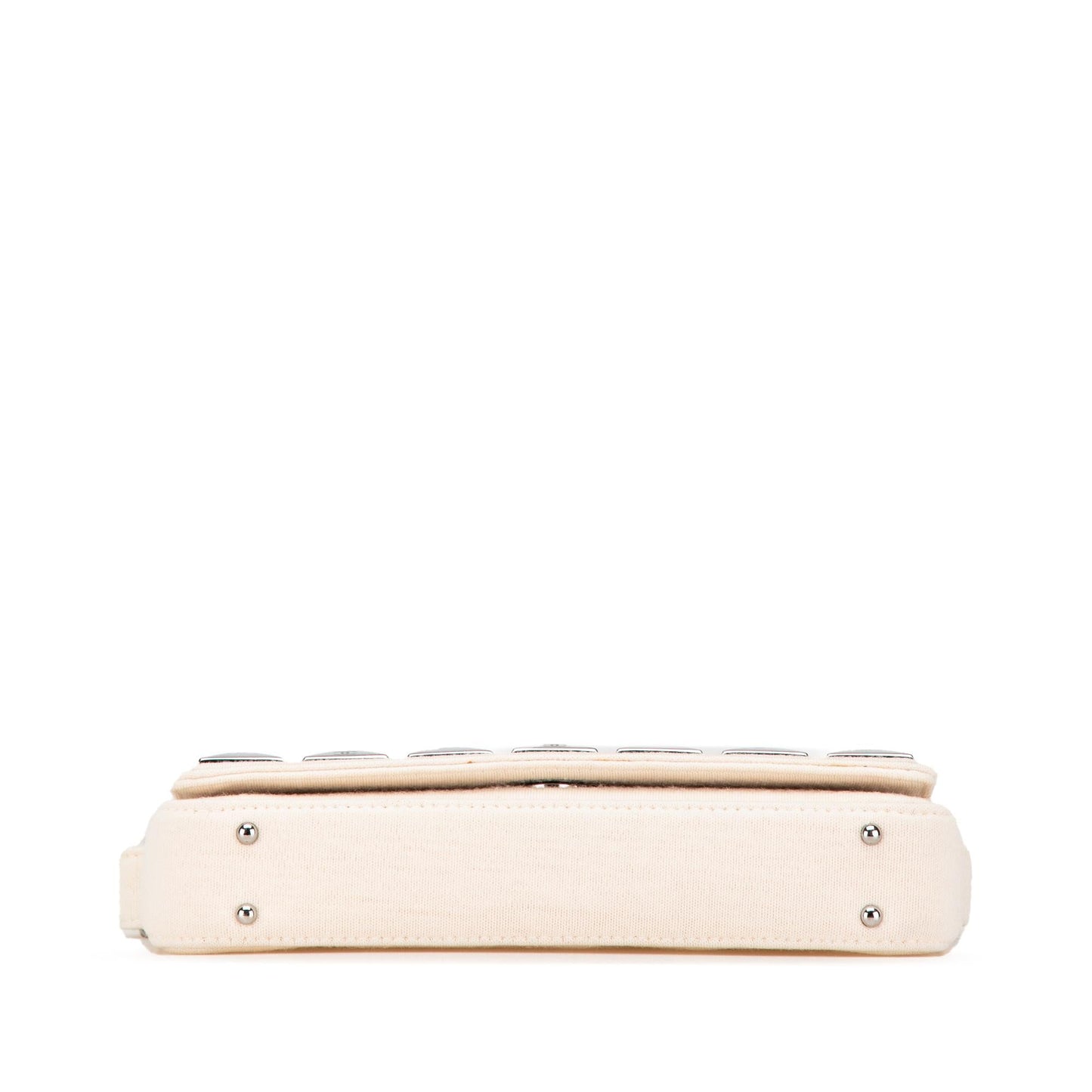 Chanel CC Jersey Pyramid Stud Flap Handbag Stud Flap