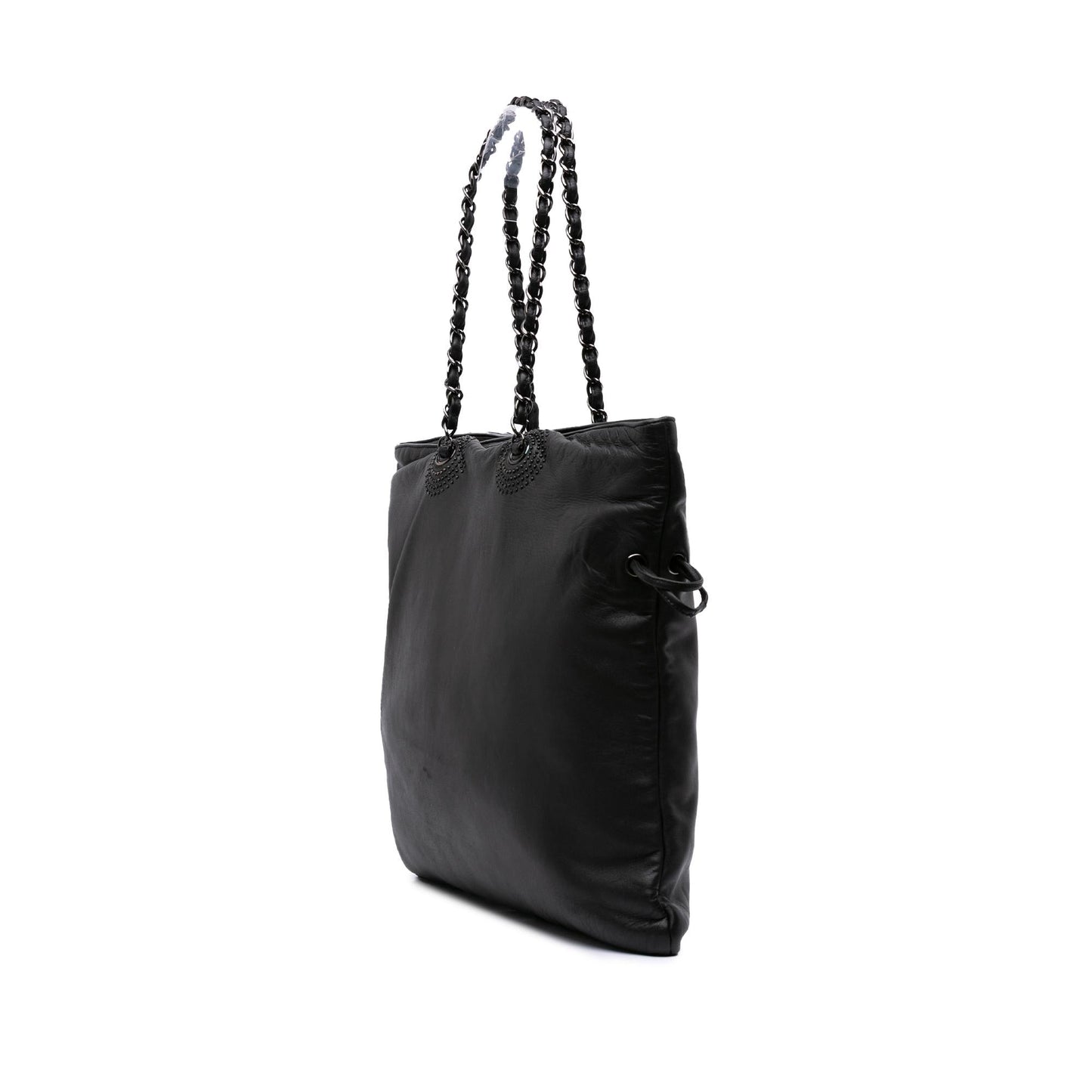Chanel CC Lambskin Studded Bonbons Tote Bag