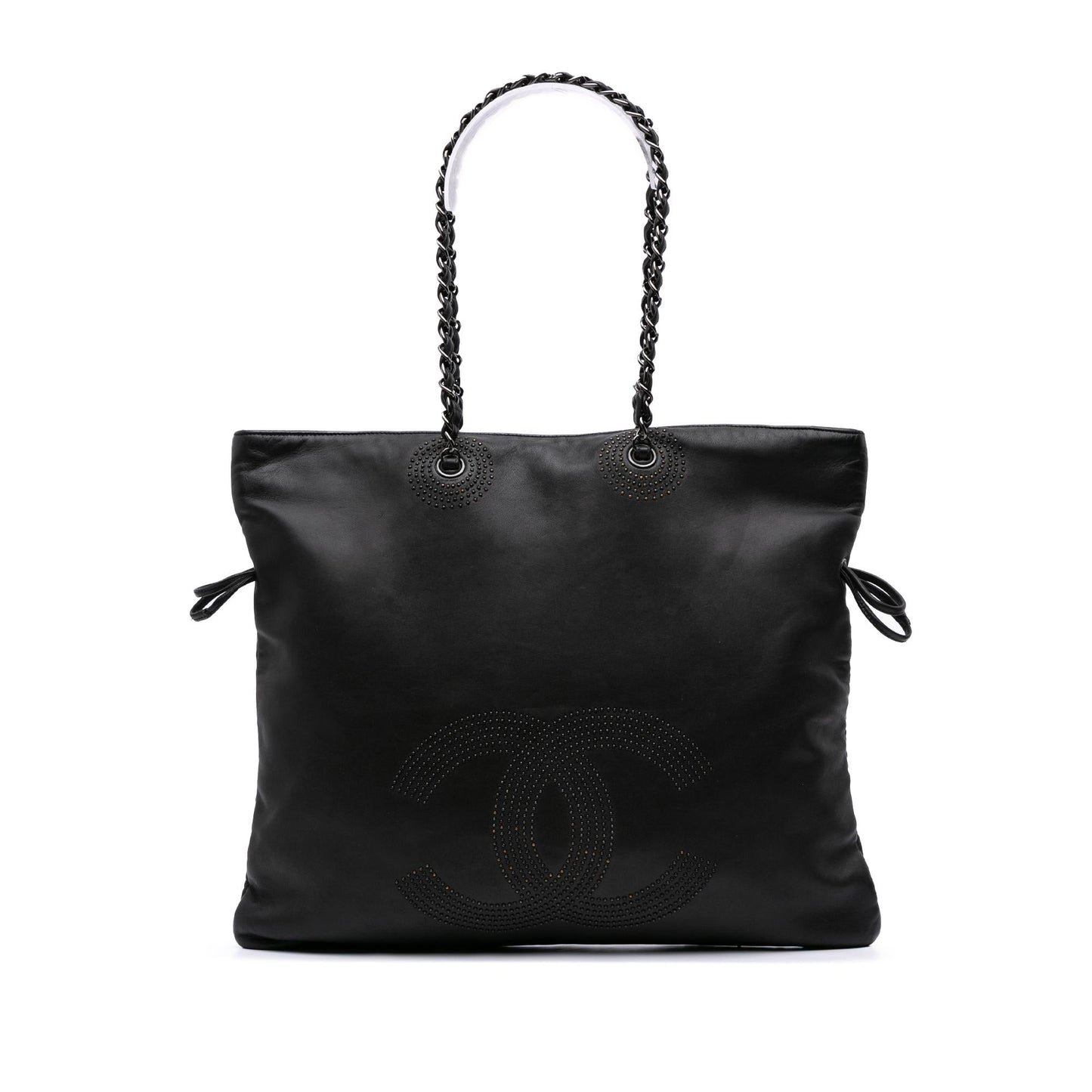 Chanel CC Lambskin Studded Bonbons Tote Bag Tote 1