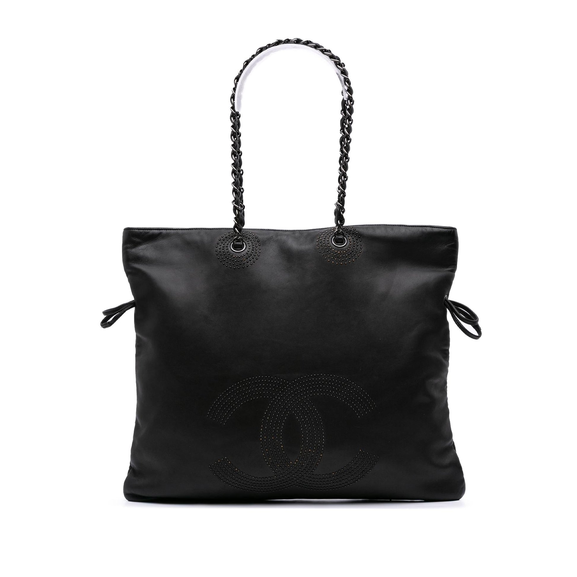 Chanel CC Lambskin Studded Bonbons Tote Bag Tote 1