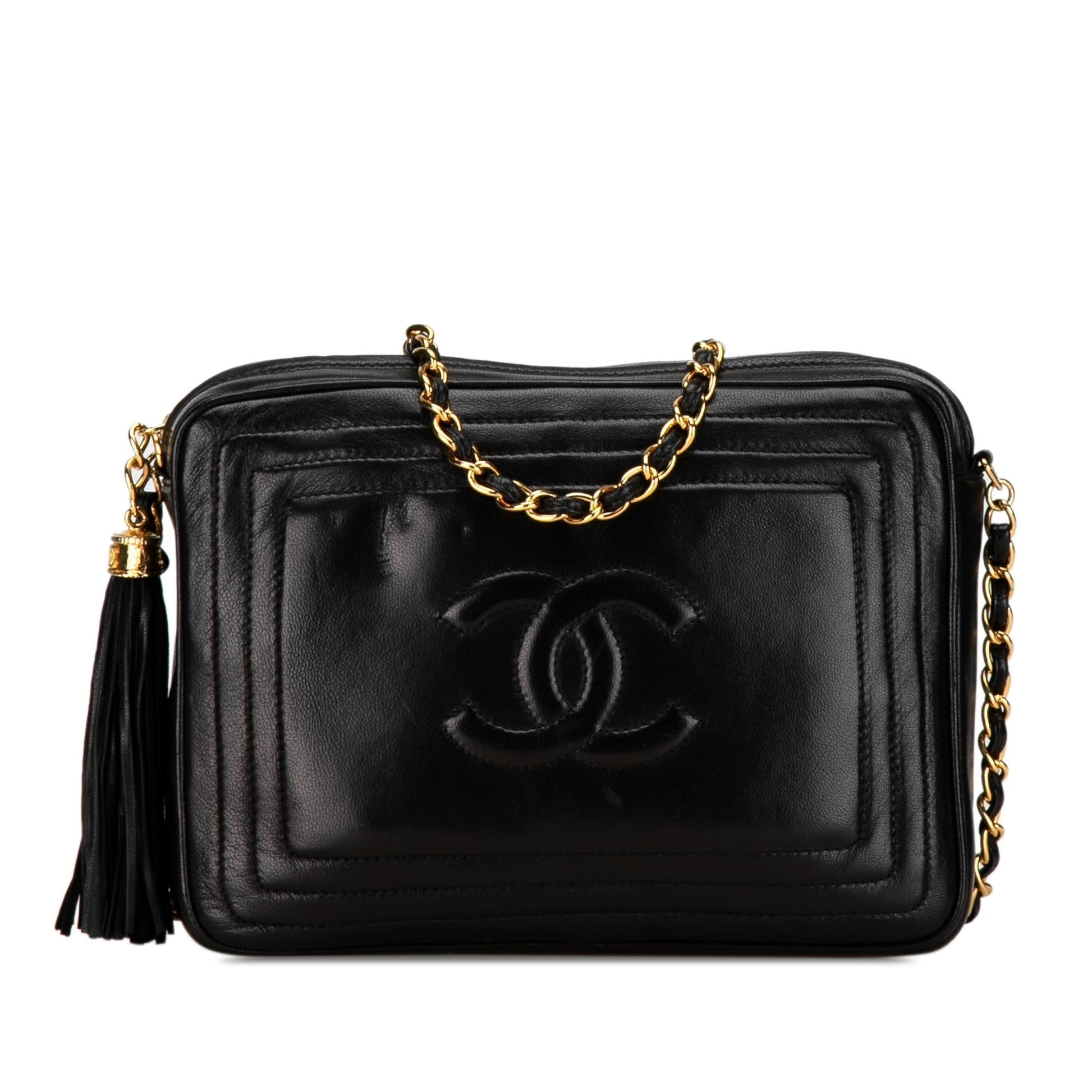 Chanel CC Lambskin Tassel SHG-gl9A7s Crossbody Bag