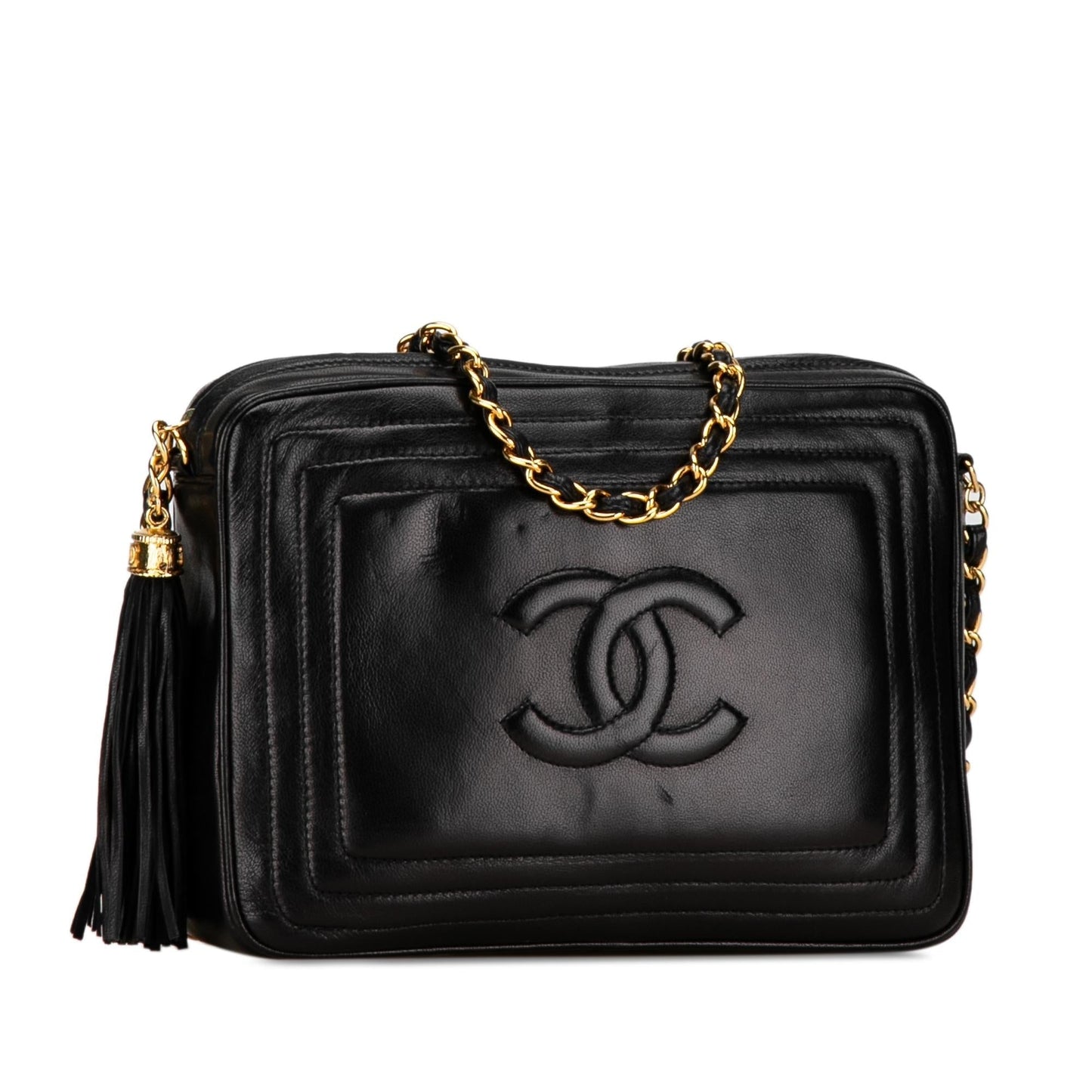 Chanel CC Lambskin Tassel SHG-gl9A7s Crossbody Bag