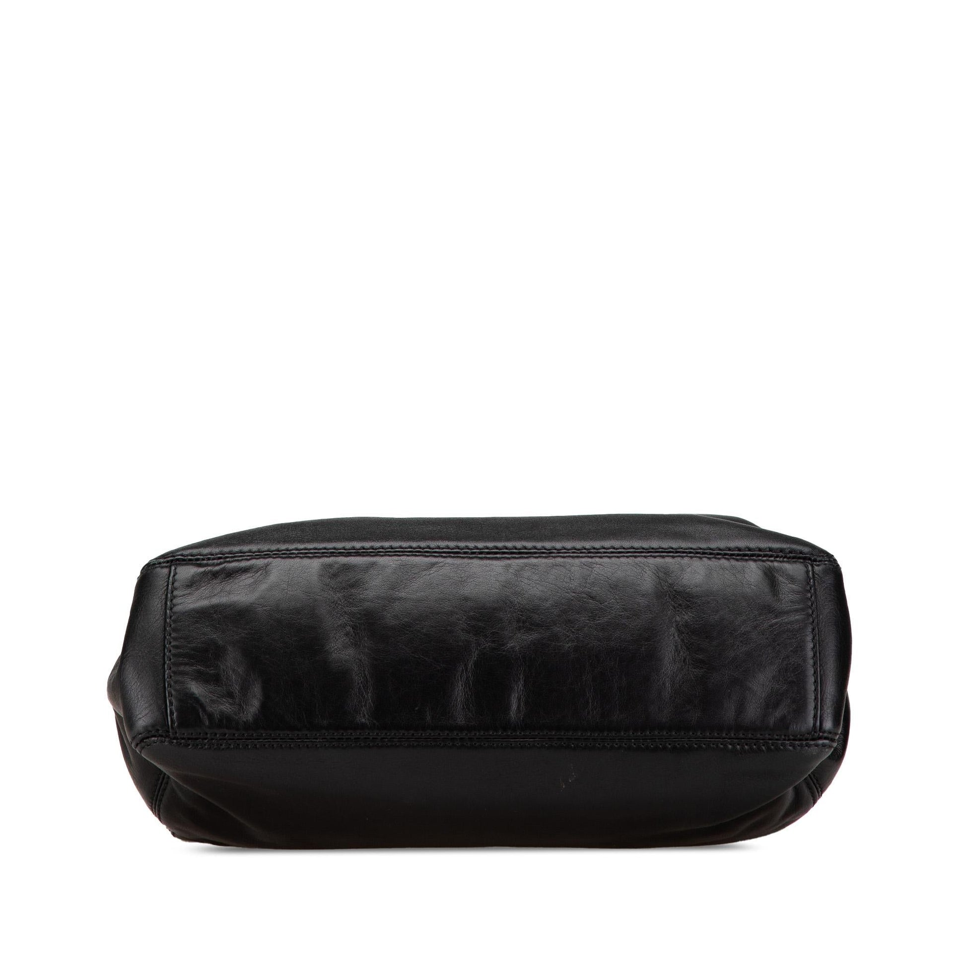 Chanel CC Lambskin Tortoise Handle Tote Bag Tote 1