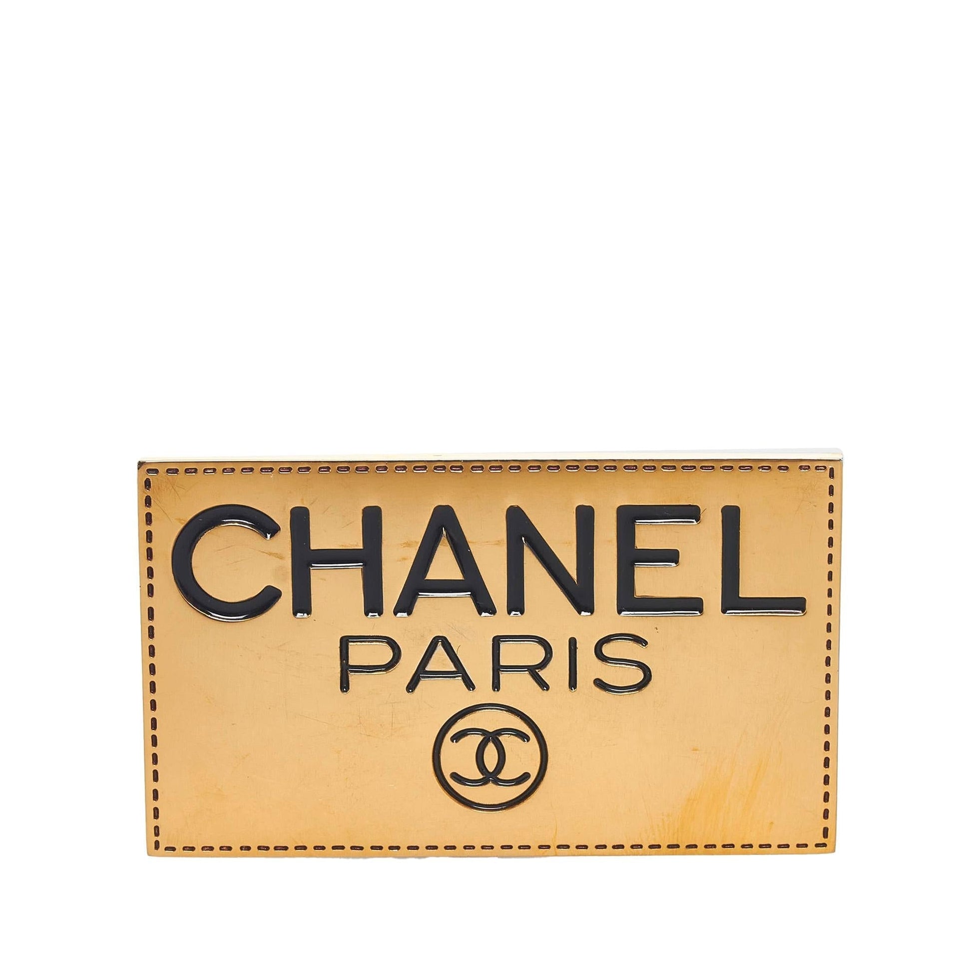 Chanel CC Logo Plate Brooch SHG-nD1vJu Handbag