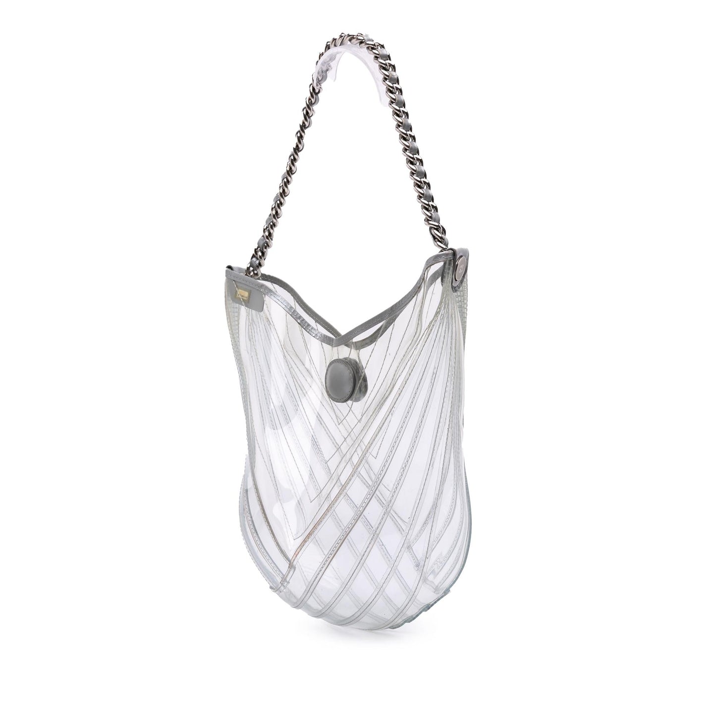 Chanel CC PVC Droplet Hobo Shoulder Bag