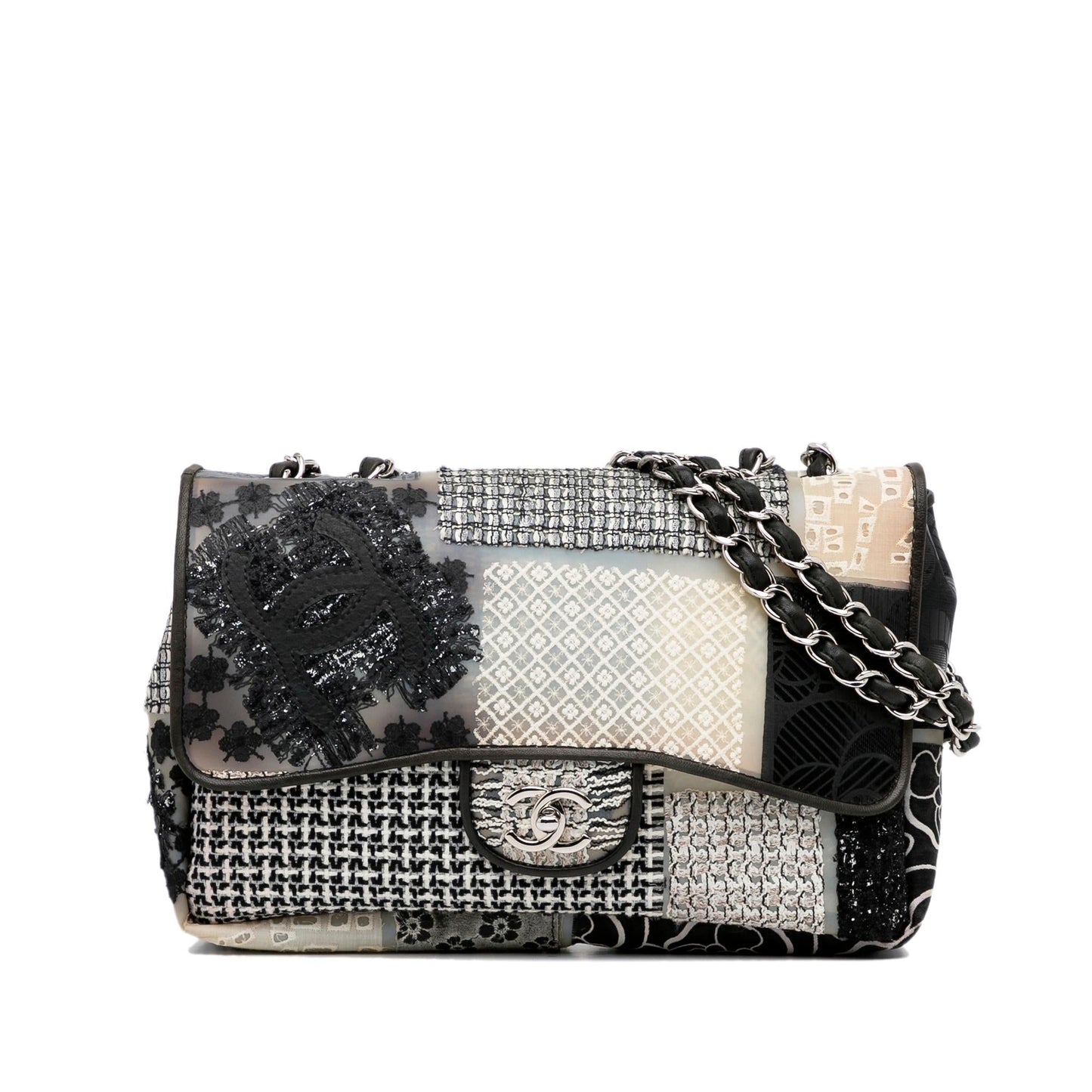 Chanel CC Patchwork Classic Flap SHG-ssjRnN Handbag