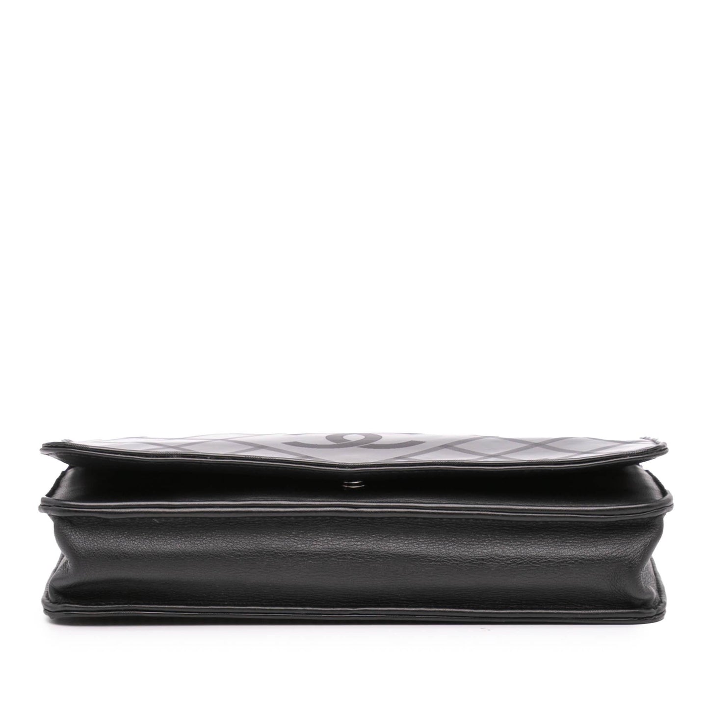 Chanel CC Patent Diamond On Wallet Case