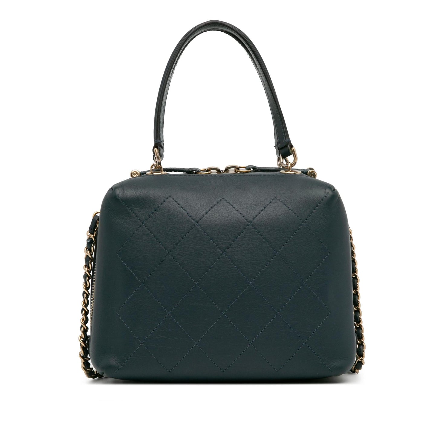 Chanel CC Quilted Bullskin Vanity SHG-3WgpyN Handbag