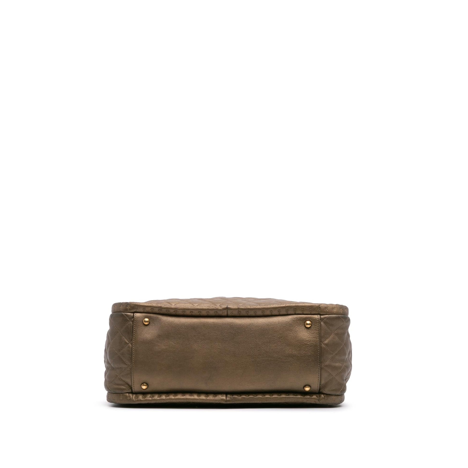 Chanel CC Quilted Calfskin Istanbul Tote Bag
