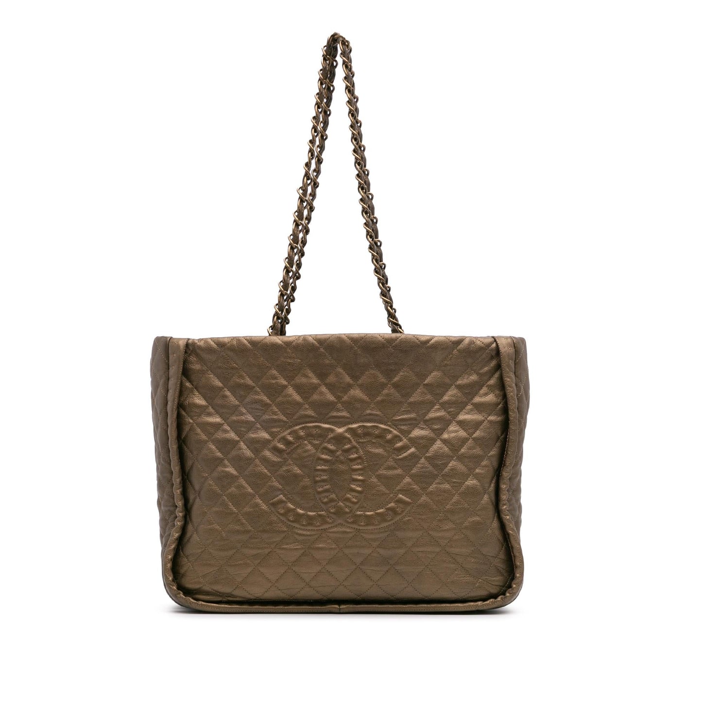 Chanel CC Quilted Calfskin Istanbul Tote Bag
