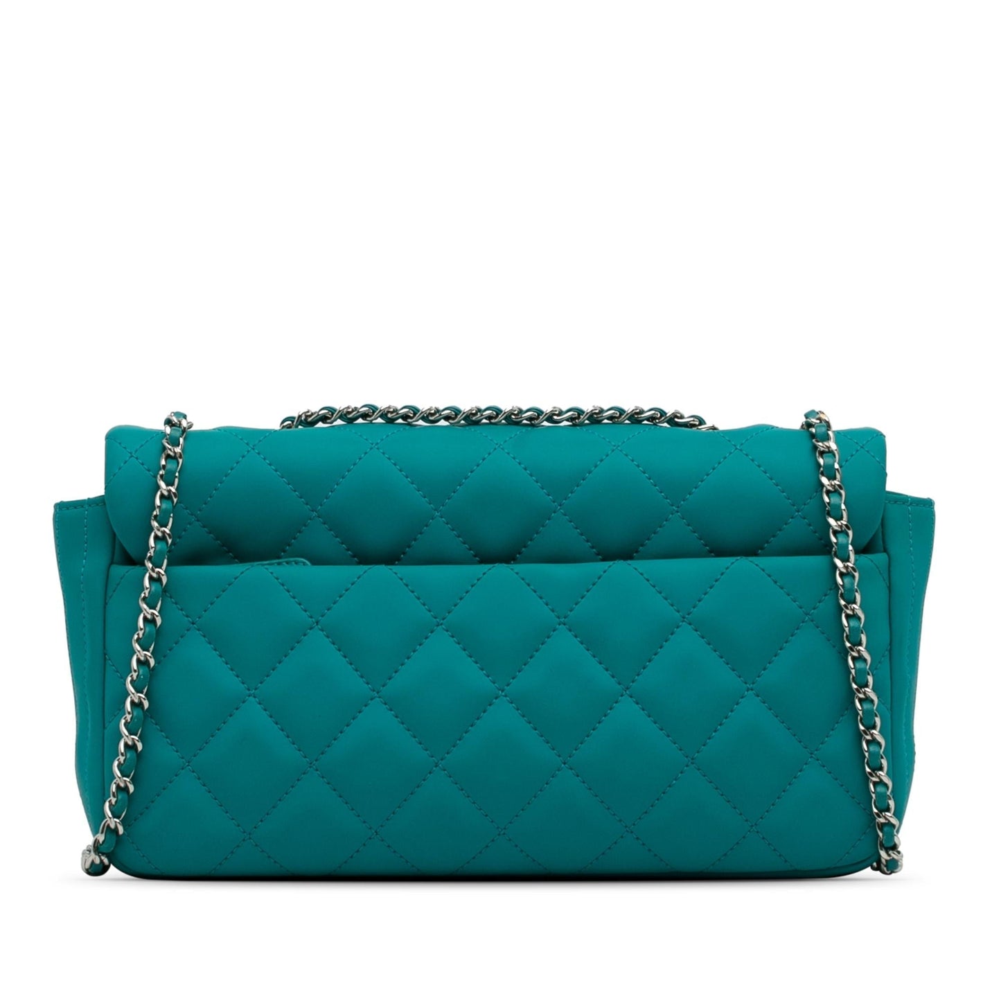 Chanel CC Quilted Calfskin Single Flap Handbag