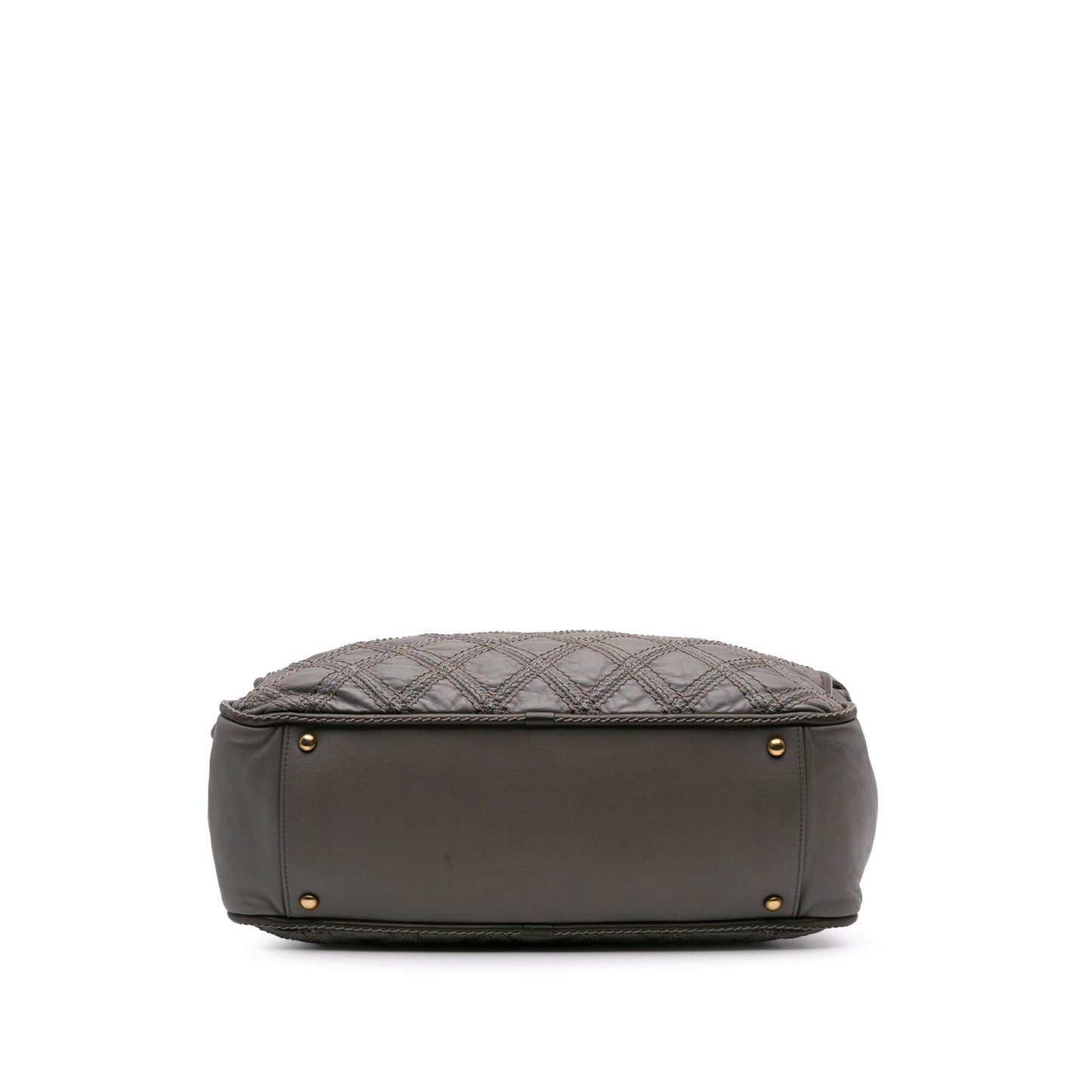 Chanel CC Quilted Calfskin Triptych Tote Bag